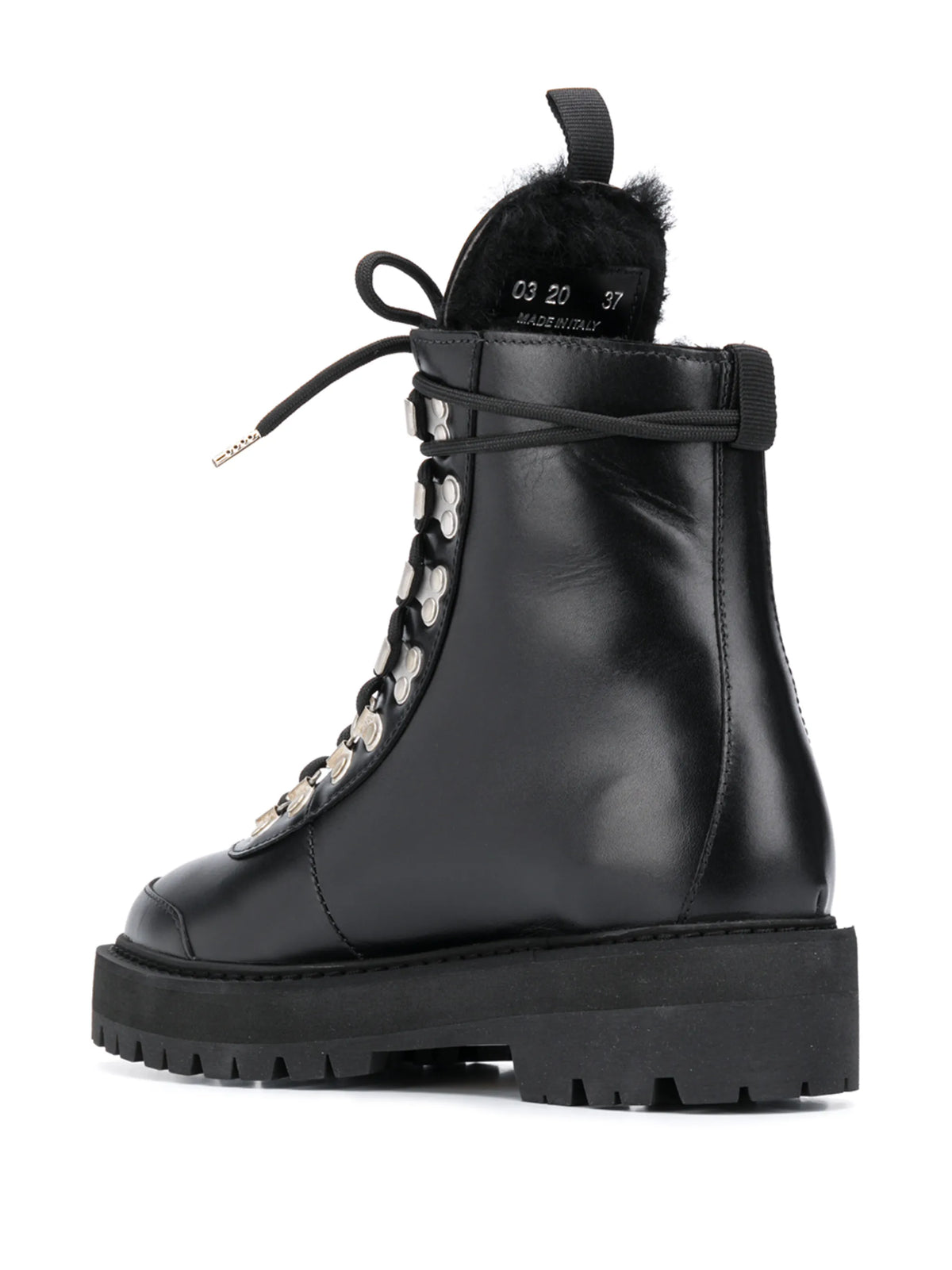 ankle-high hiking boots