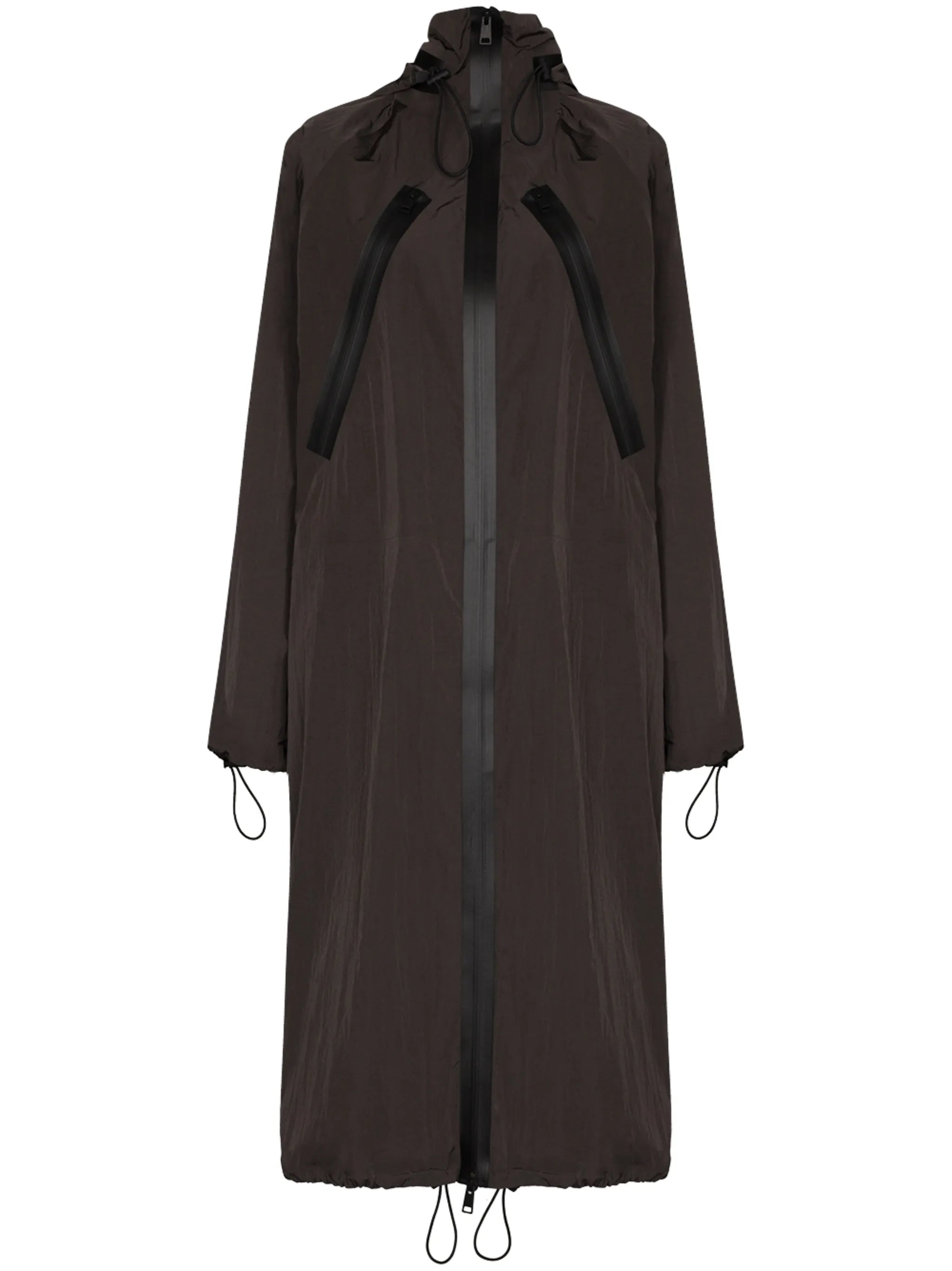long hooded parka