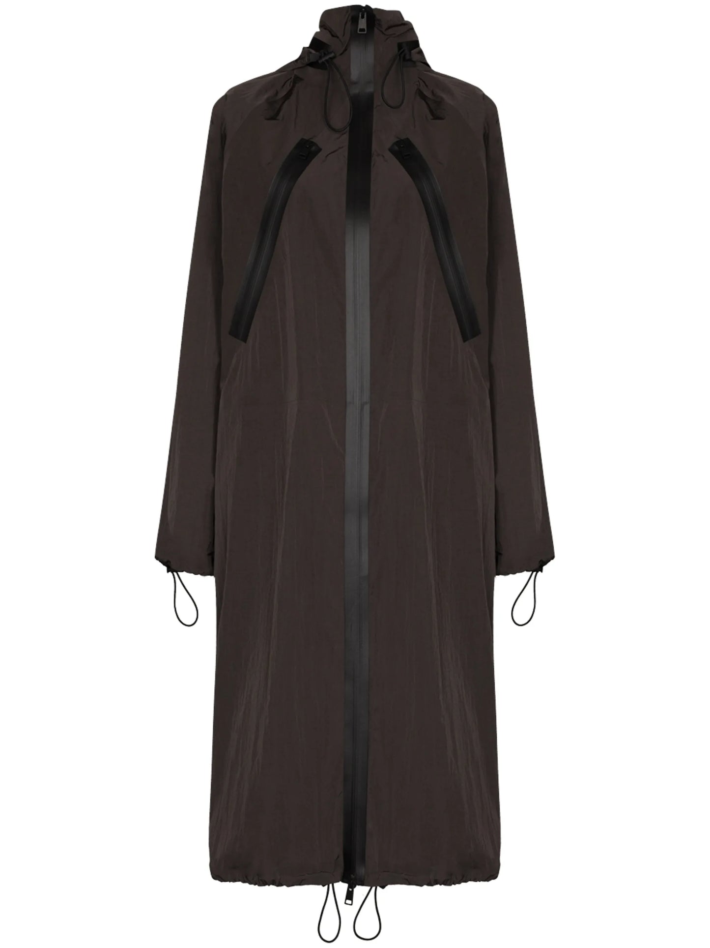 long hooded parka