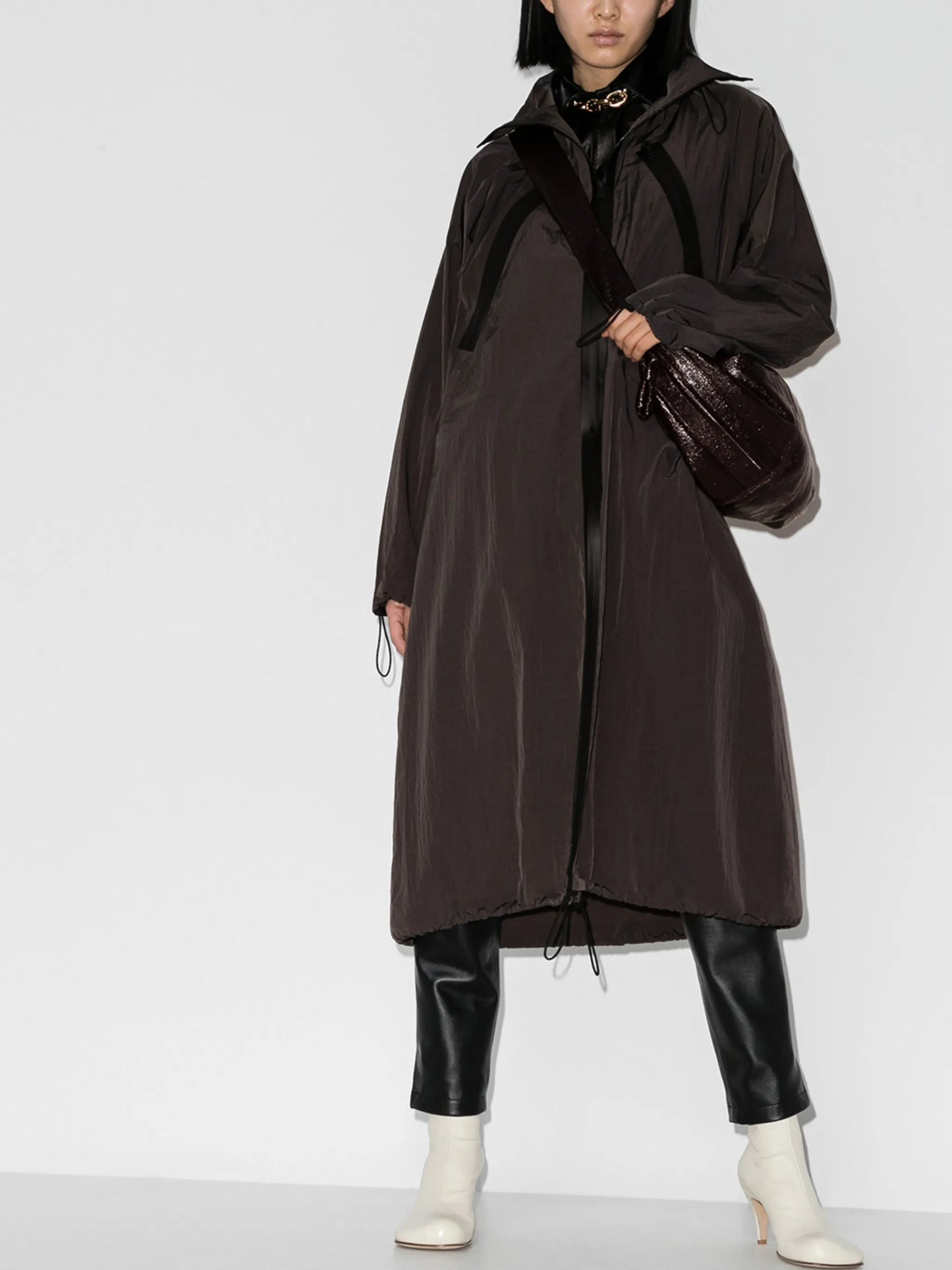 long hooded parka
