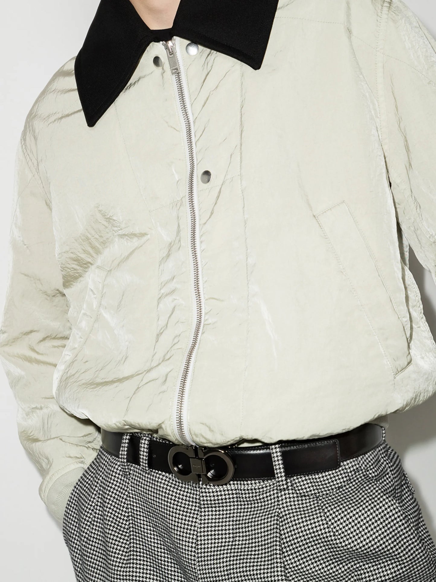 Gancini buckle belt