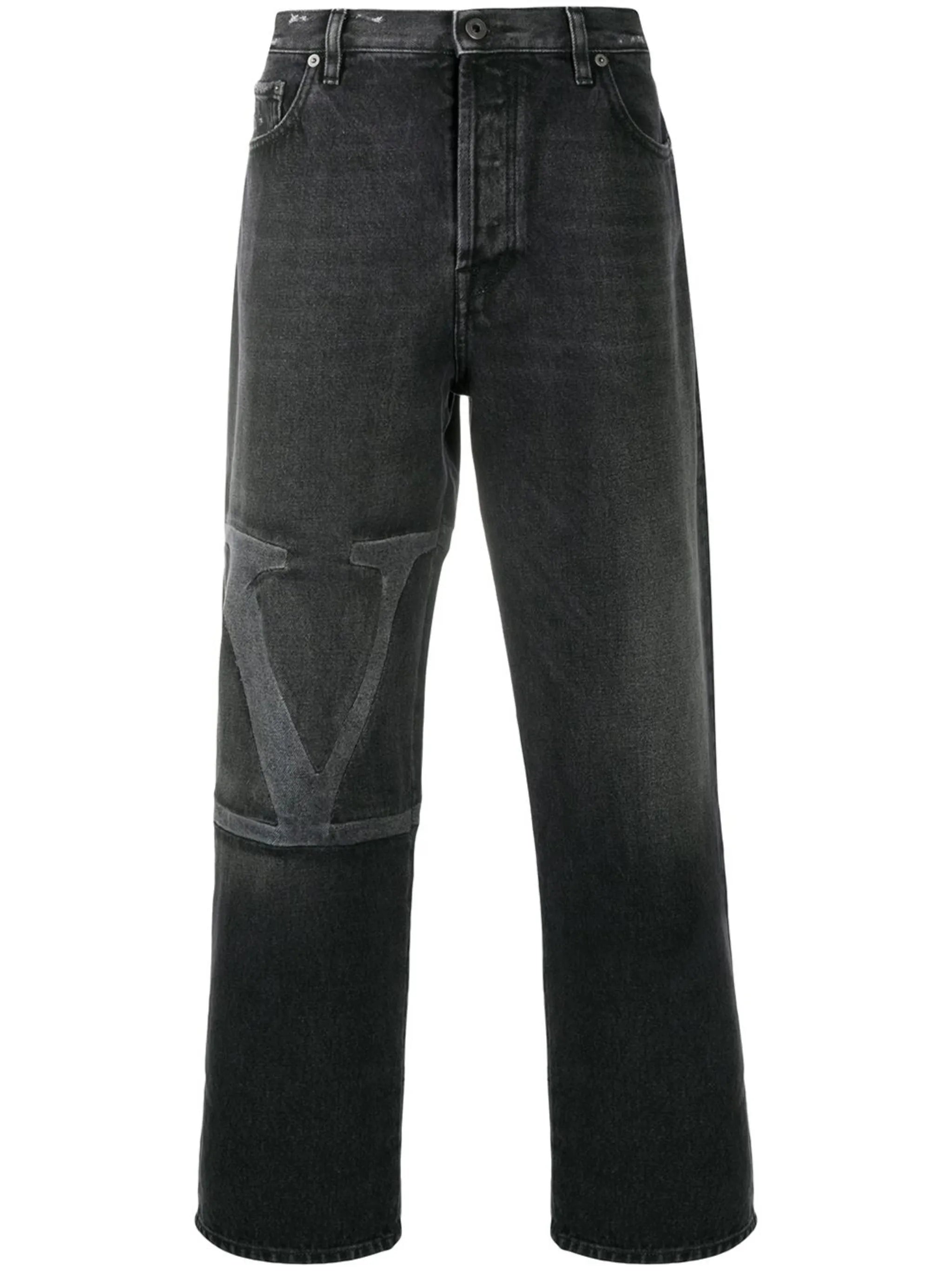 VLOGO straight-leg jeans