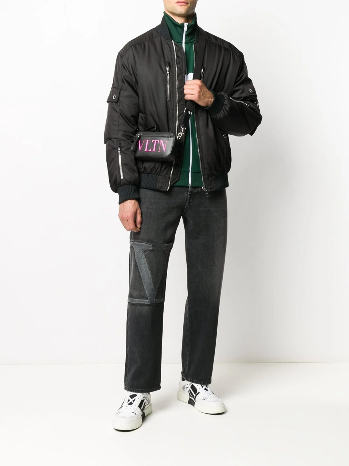 VLOGO straight-leg jeans