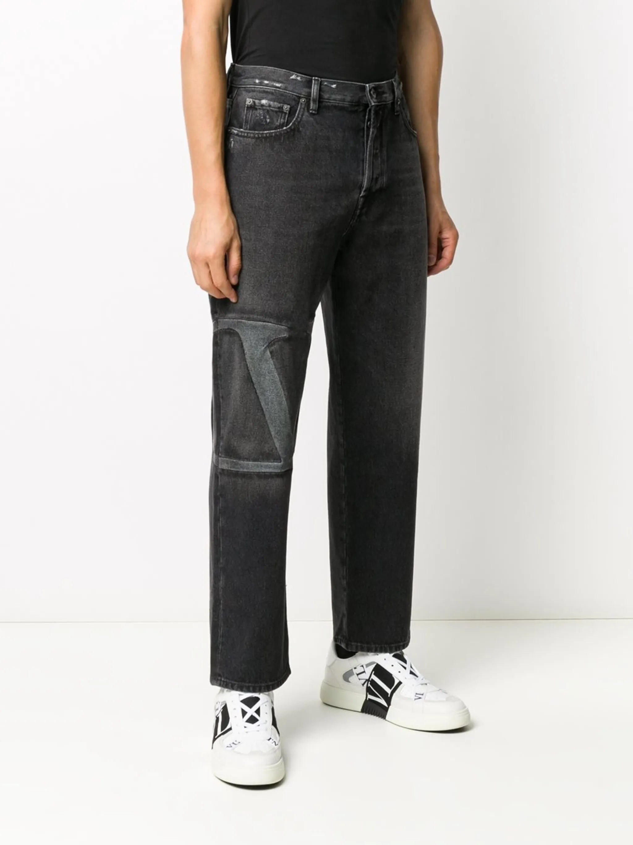 VLOGO straight-leg jeans