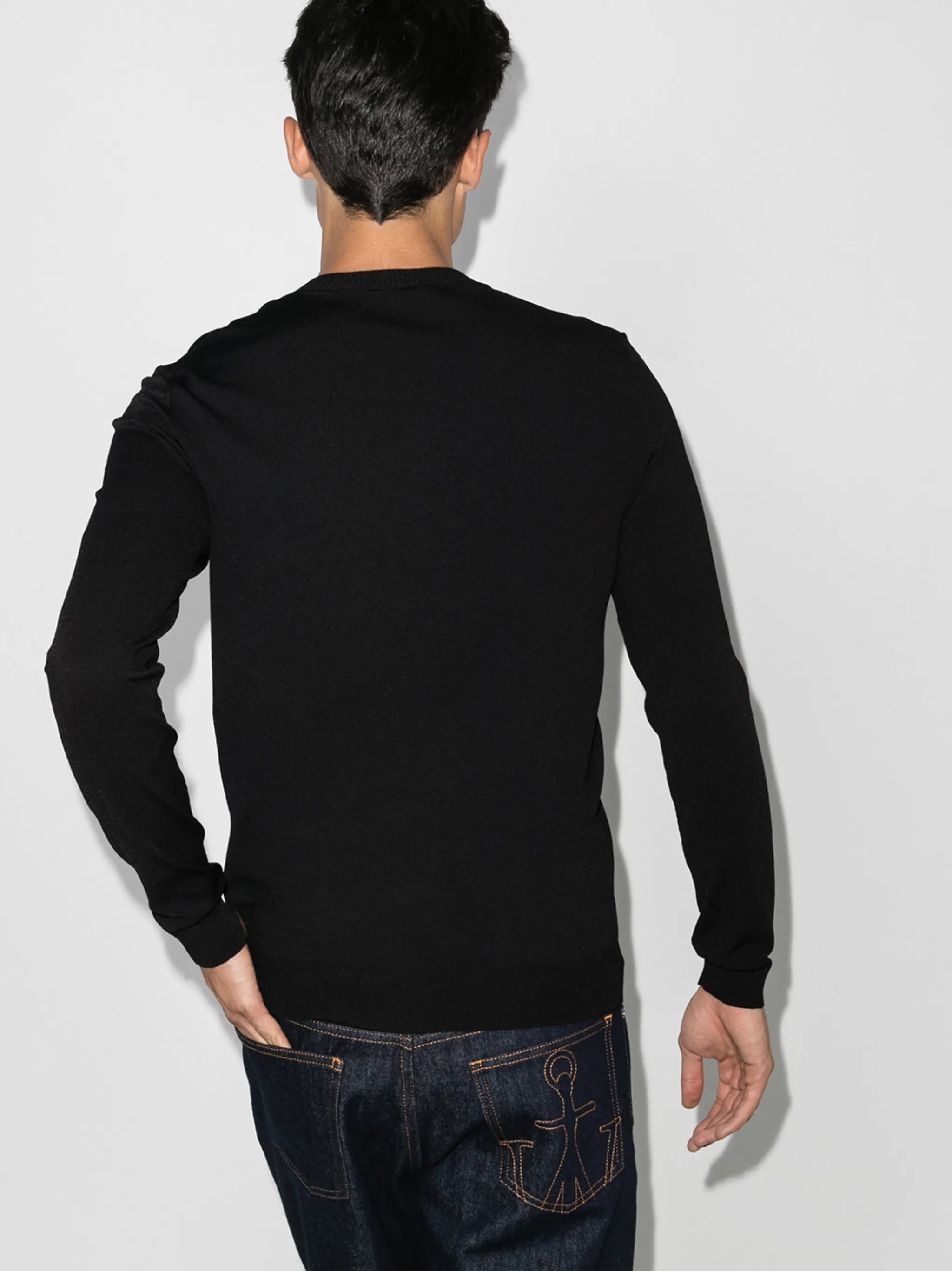 VLTN intarsia-knit jumper