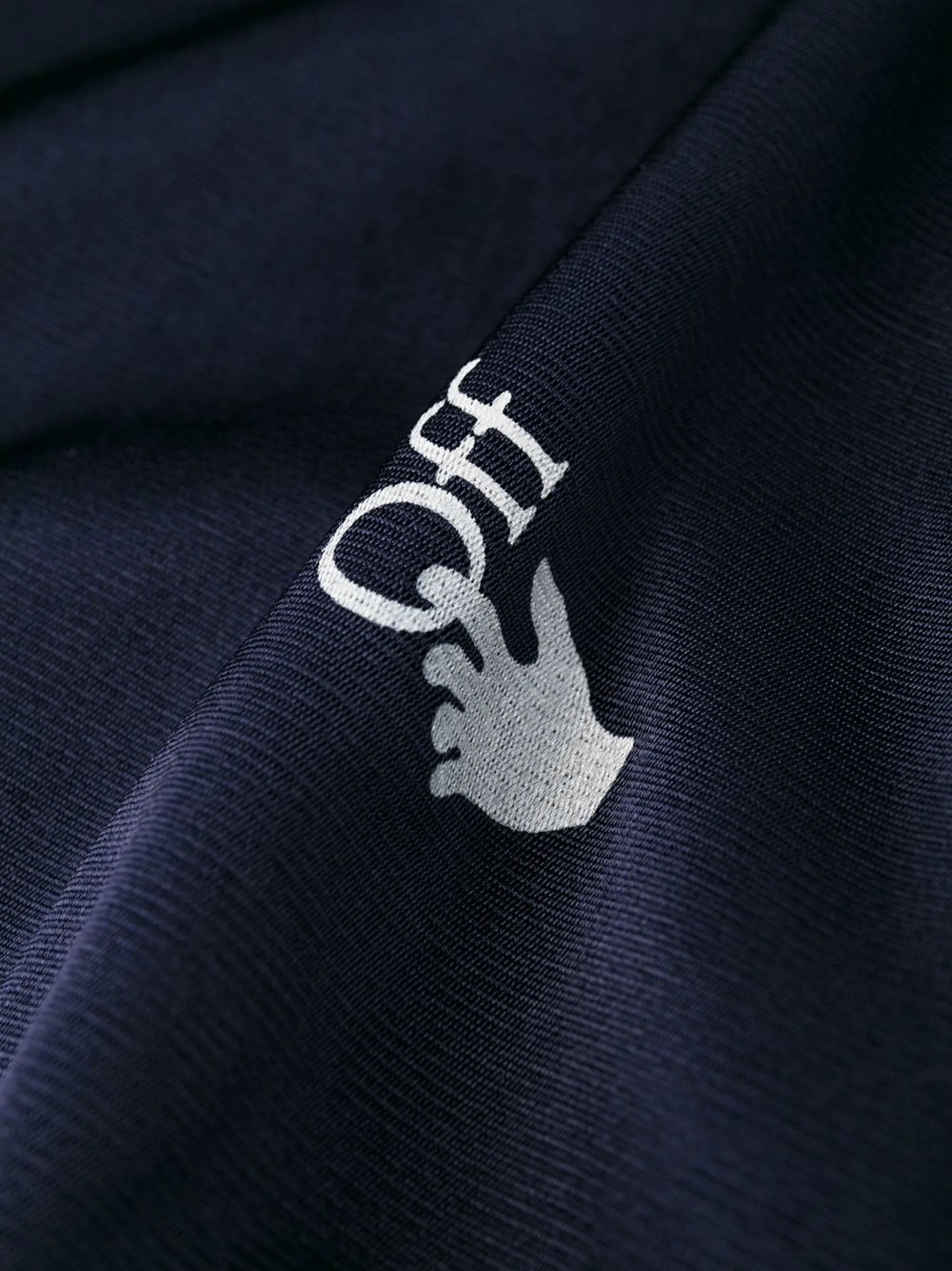 logo print draped asymmetric dress