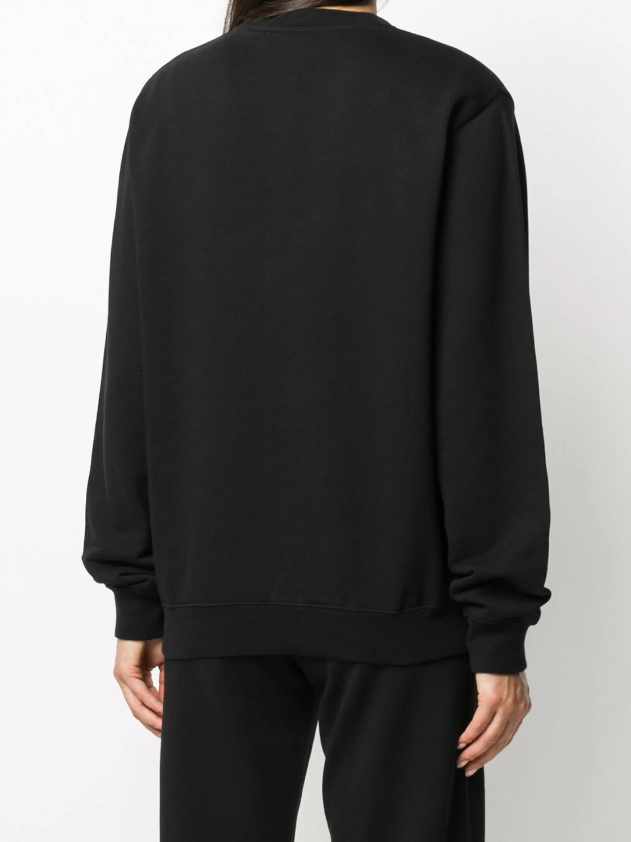 script logo sweatshirt