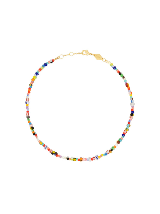 18kt gold-plated Petit Alaia anklet