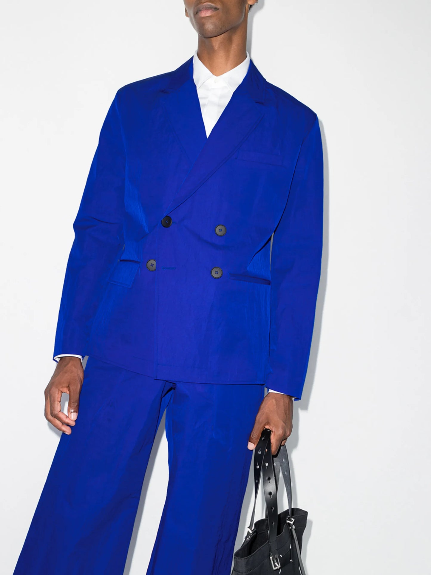 double-breasted blazer jacket
