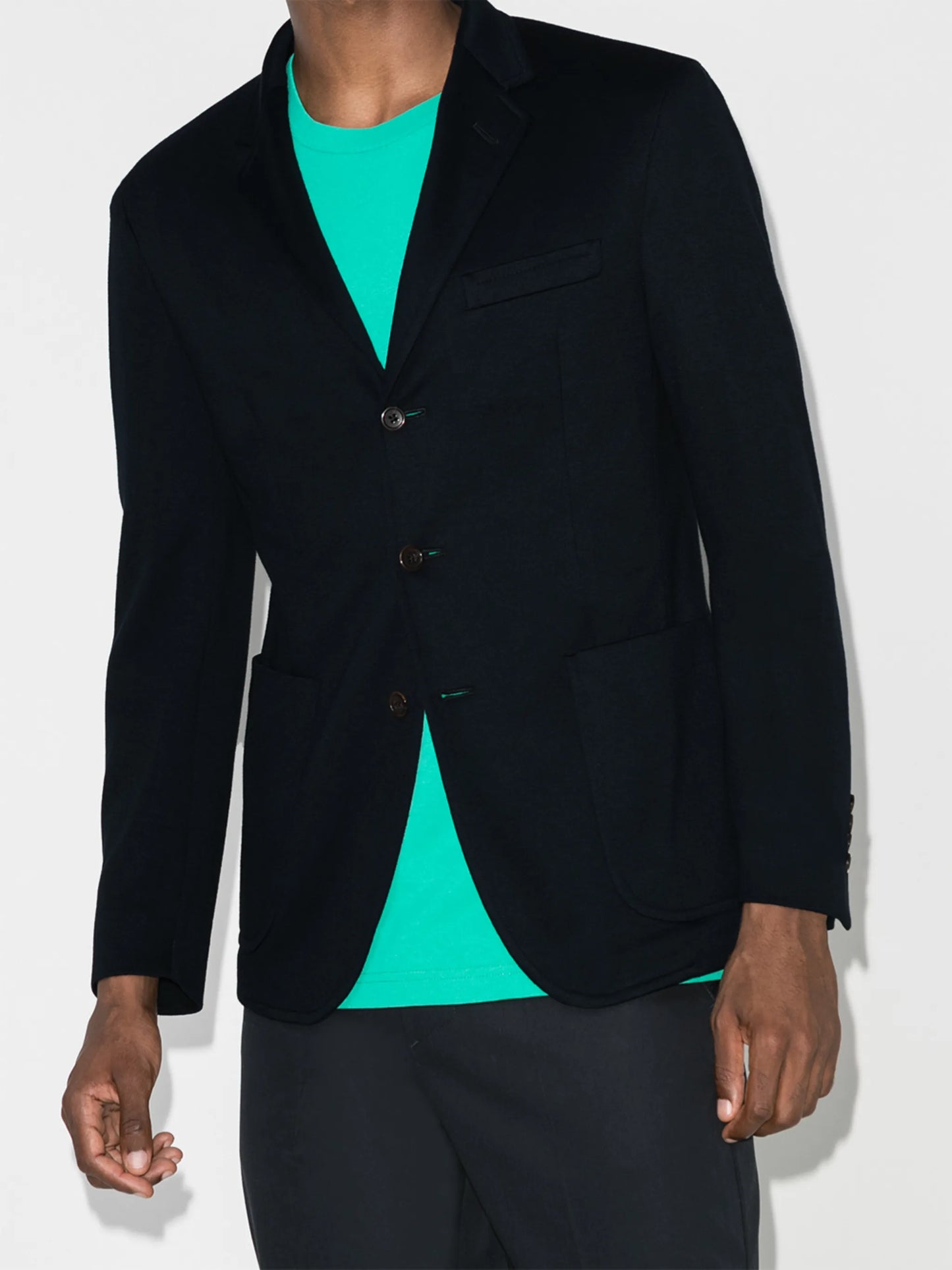 single-breasted blazer jacket