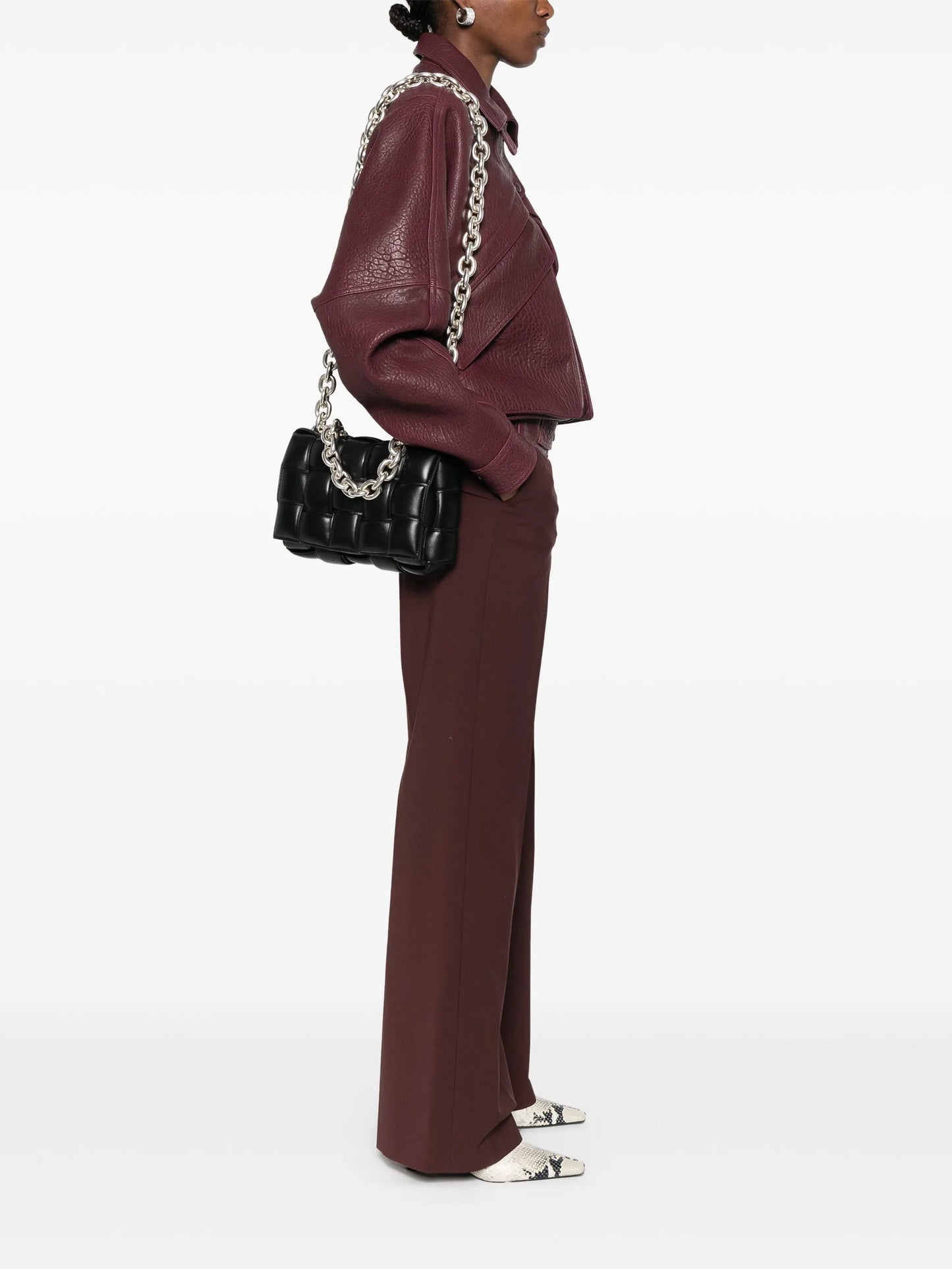 Chain Cassette shoulder bag