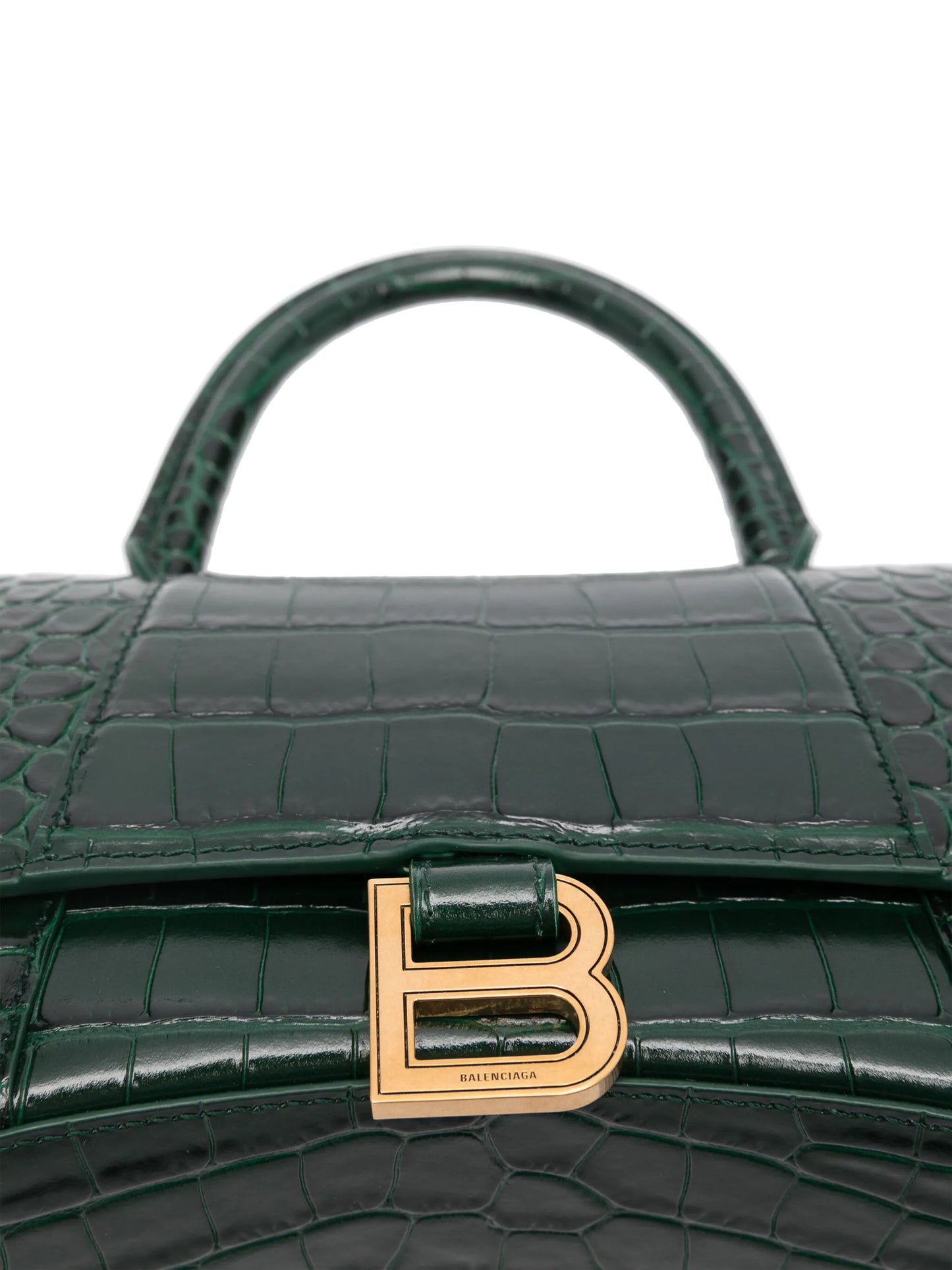 small Hourglass top-handle bag