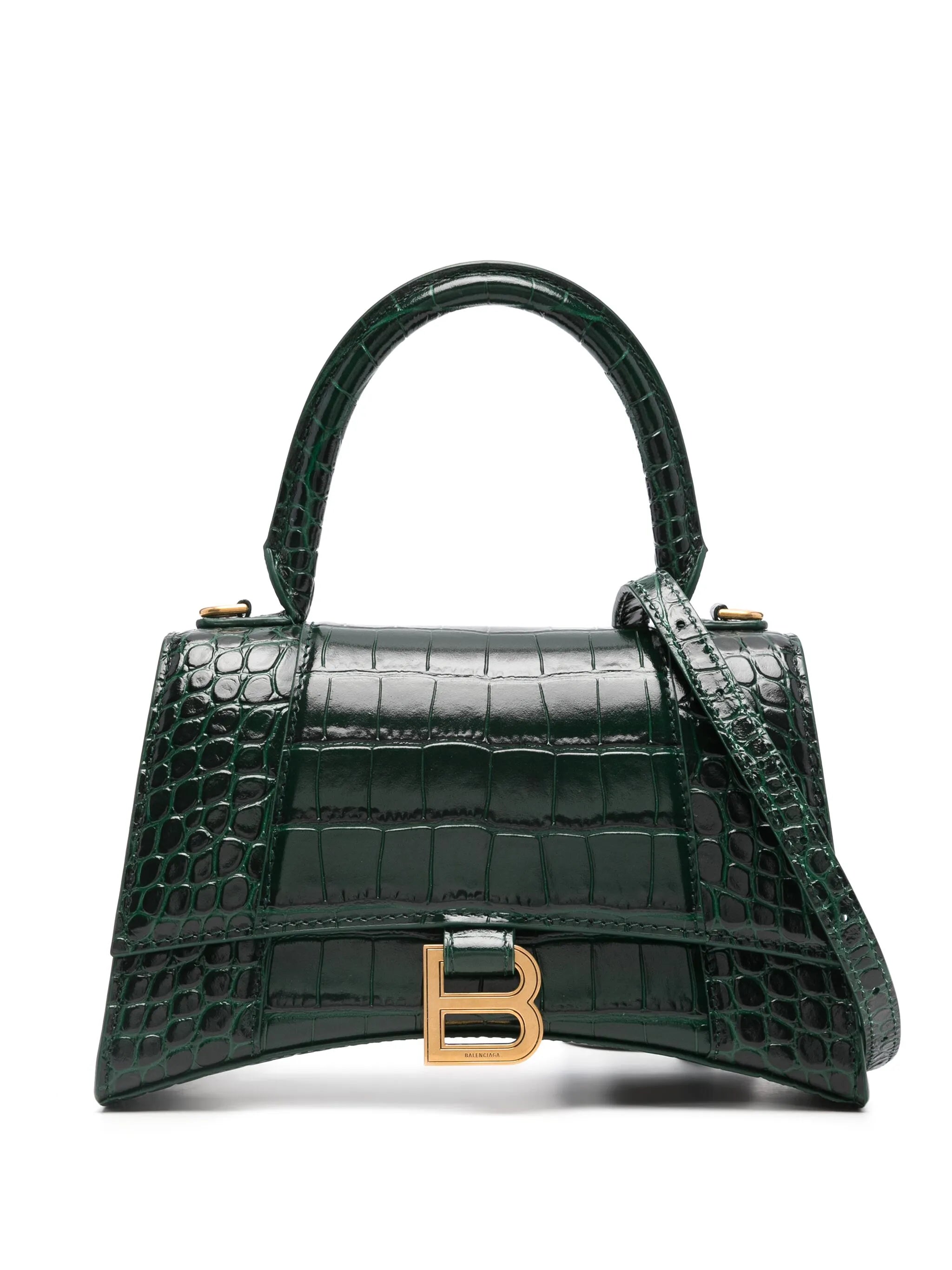 small Hourglass top-handle bag