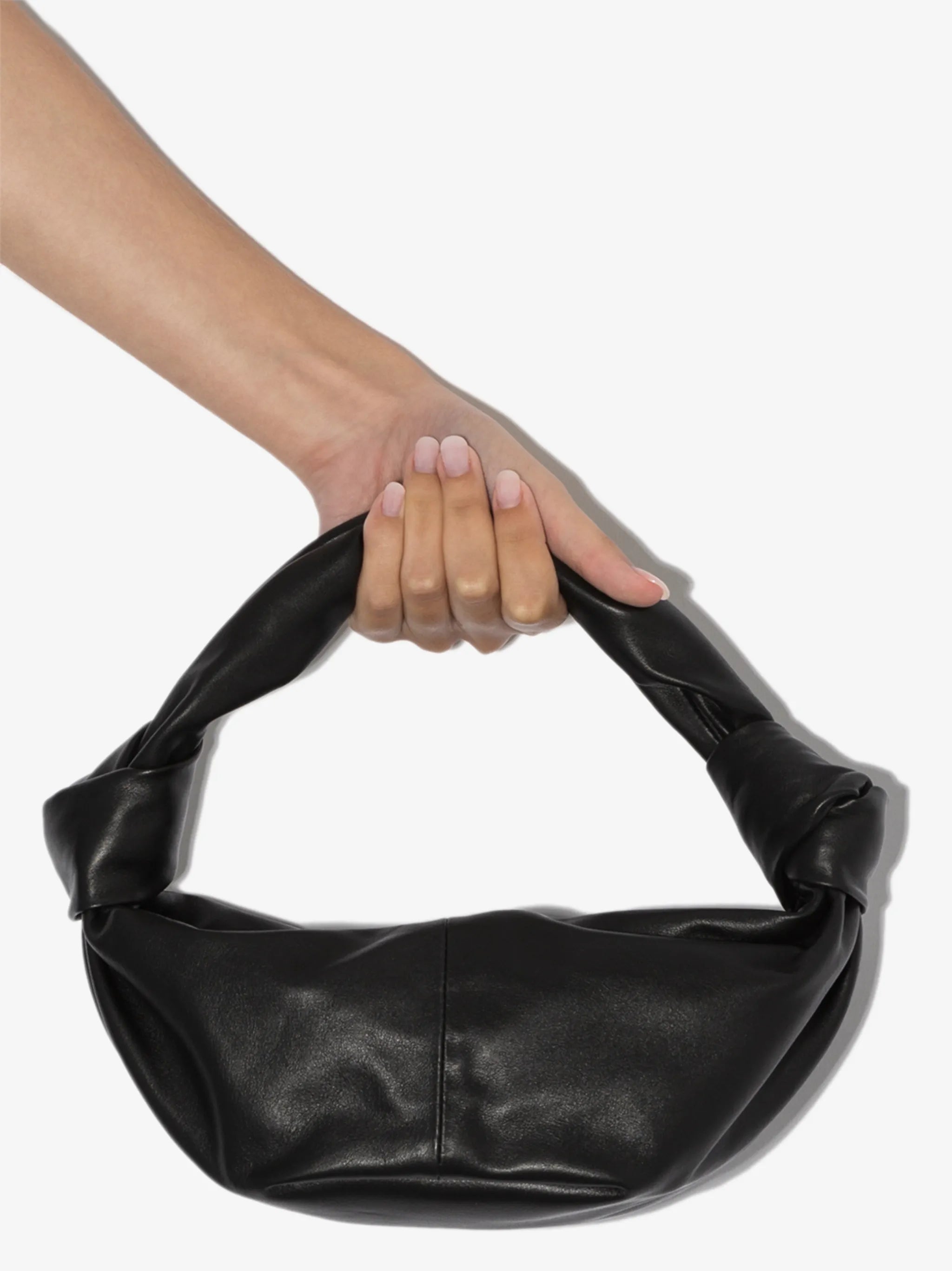 mini leather tote bag