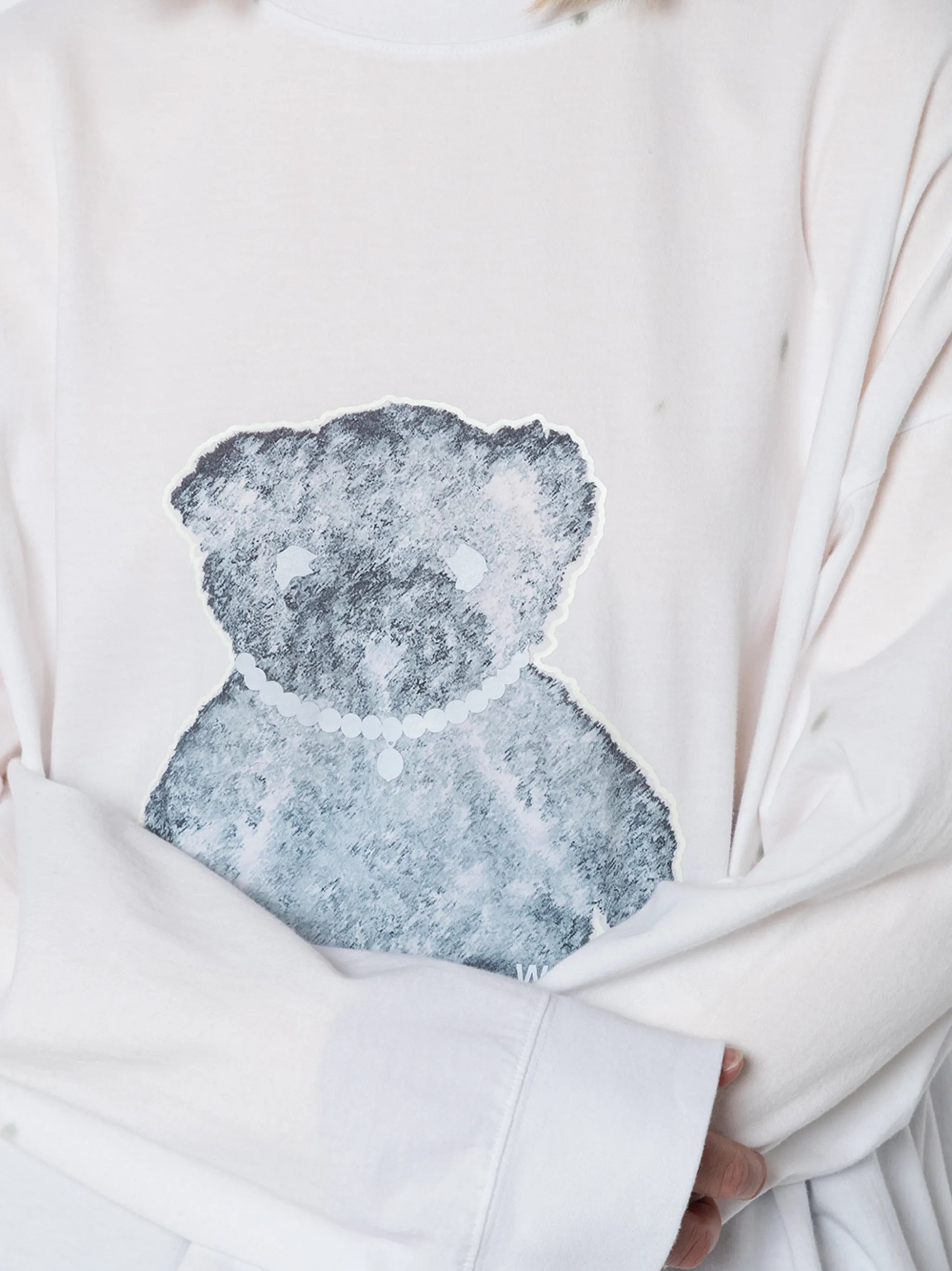 Teddy Bear cotton sweatshirt