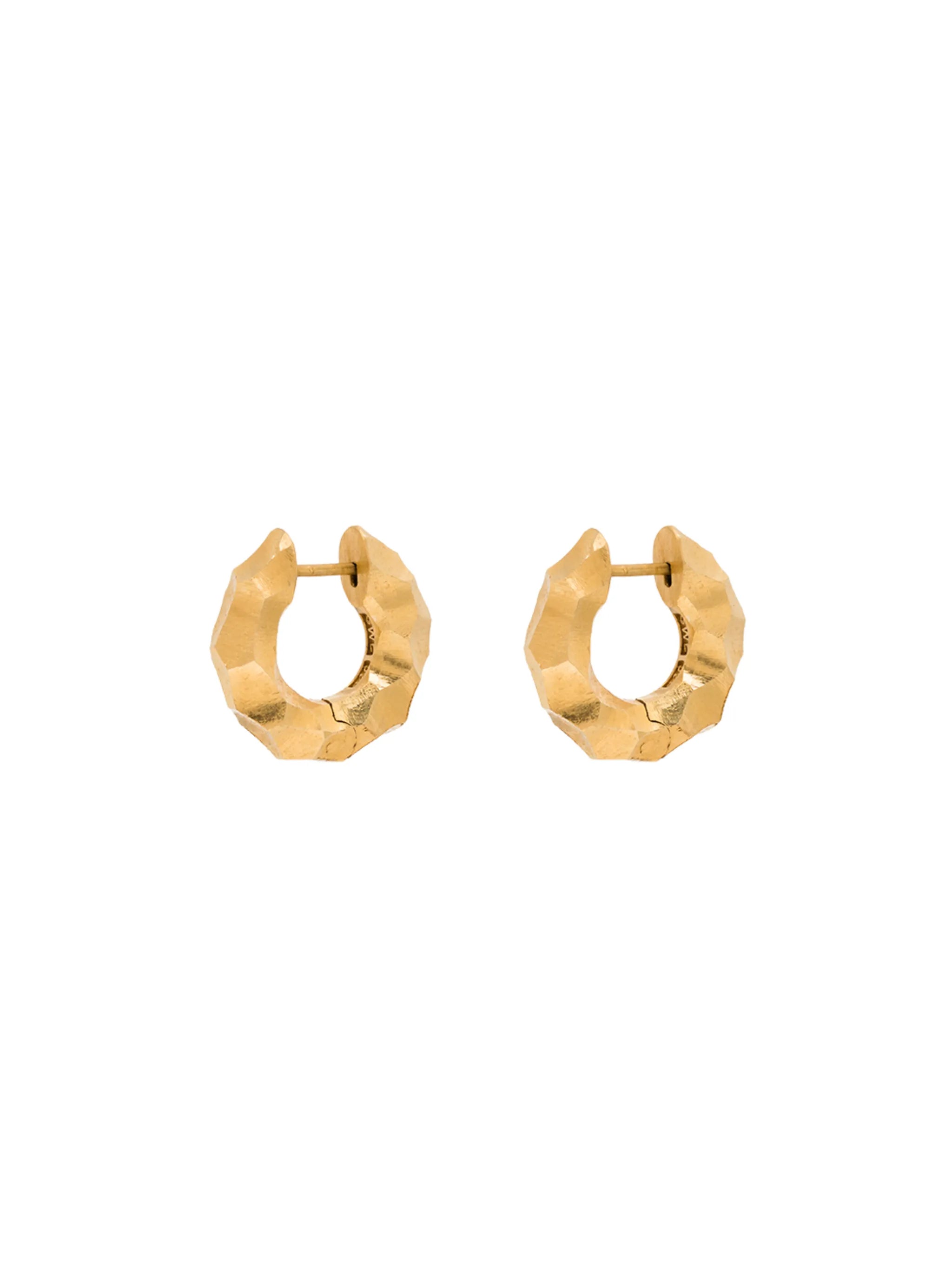 Almost hoop earrings