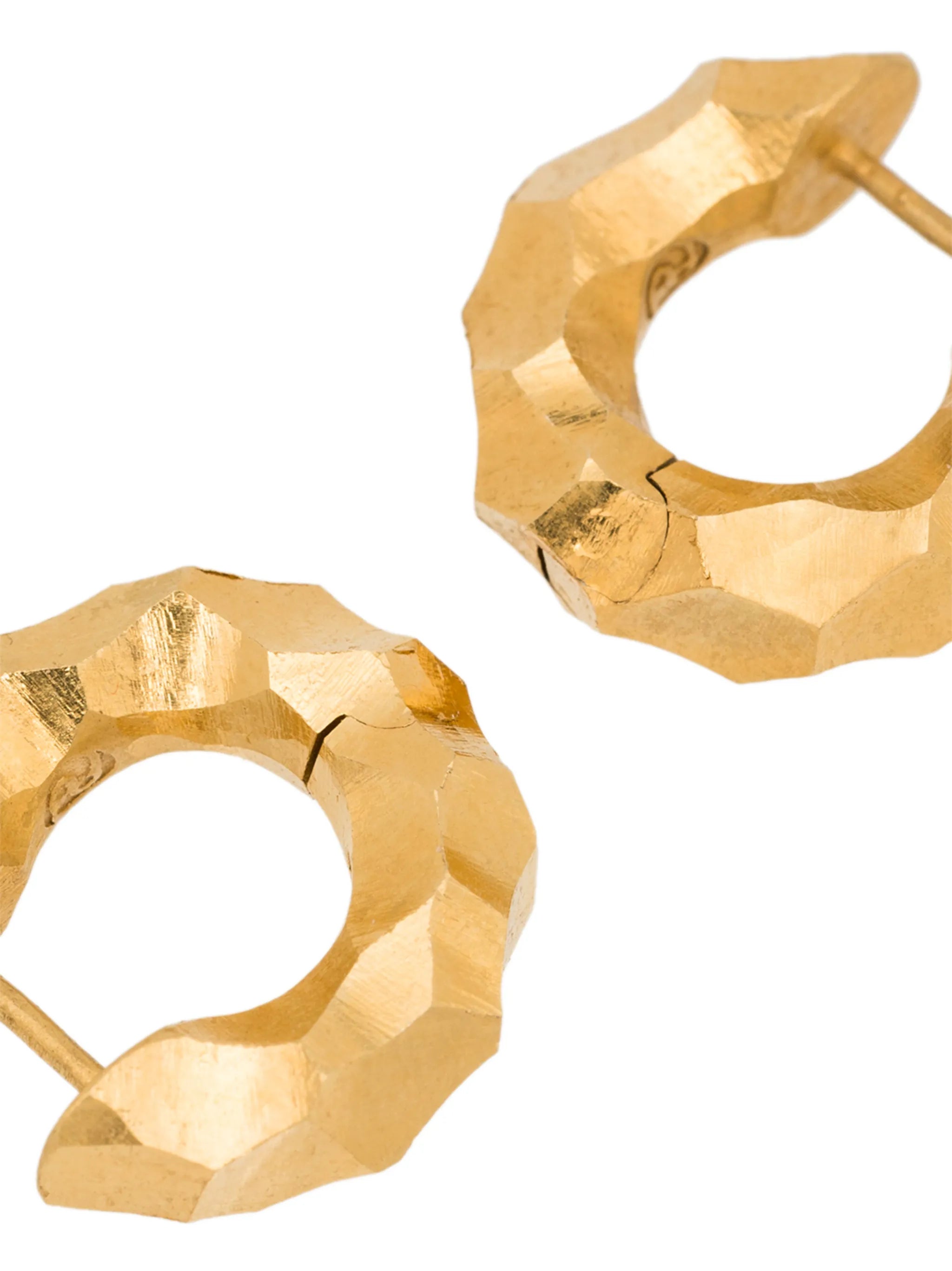 Almost hoop earrings