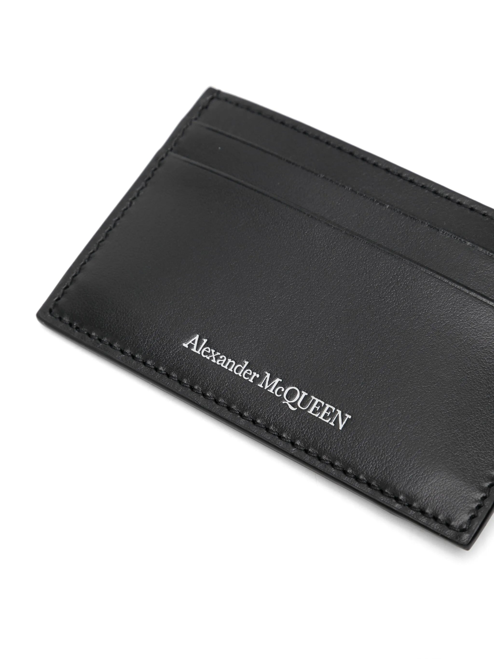 logo-embossed cardholder