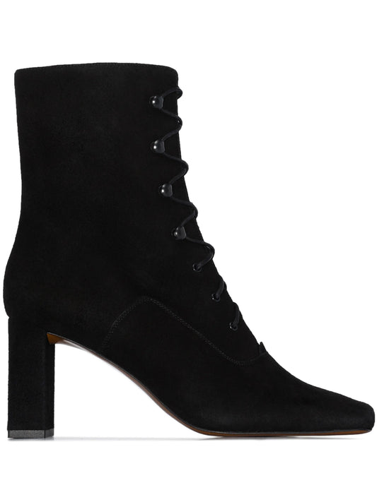 Claude lace-up ankle boots