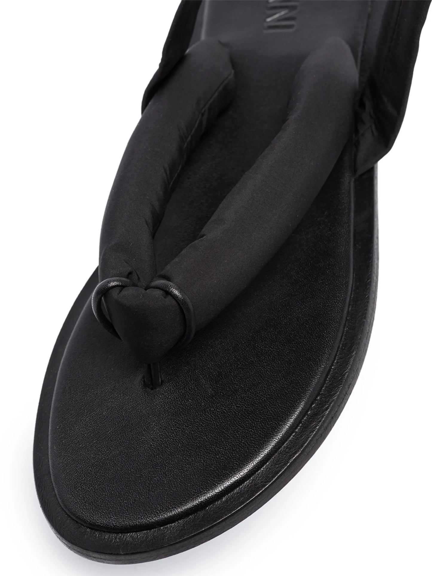 thong-strap tie-strap sandals