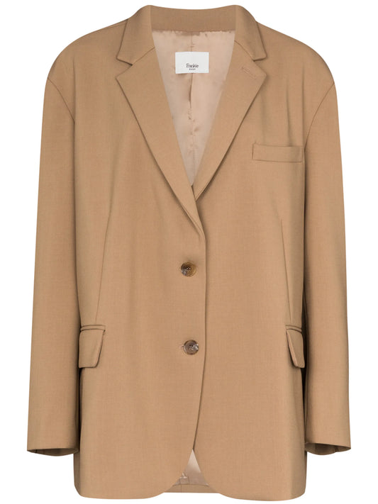 Bea single-breasted boxy blazer