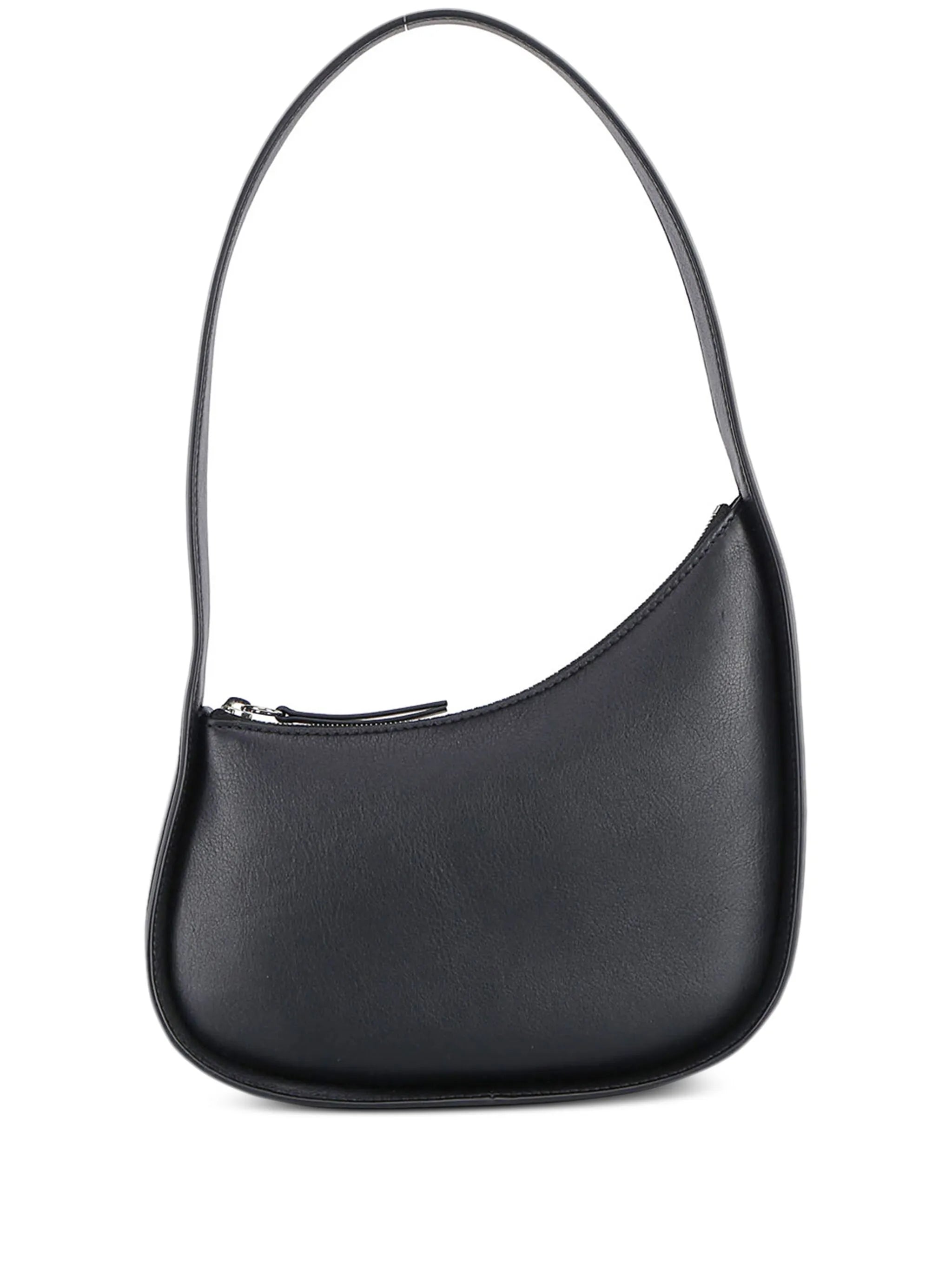 Half Moon leather shoulder bag