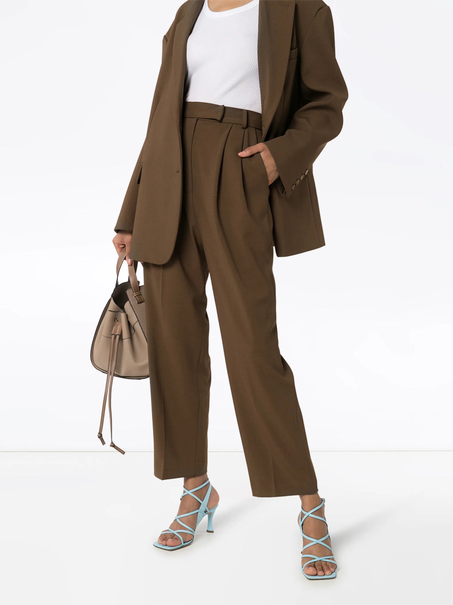Bea pleated trousers