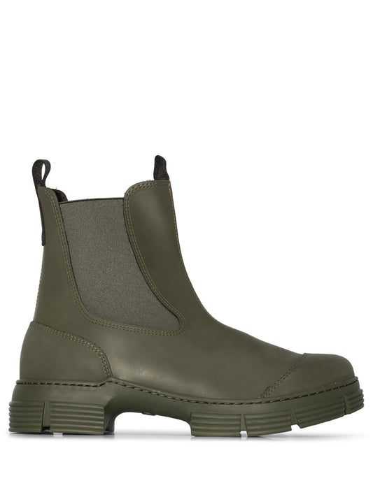 chunky sole Chelsea boots