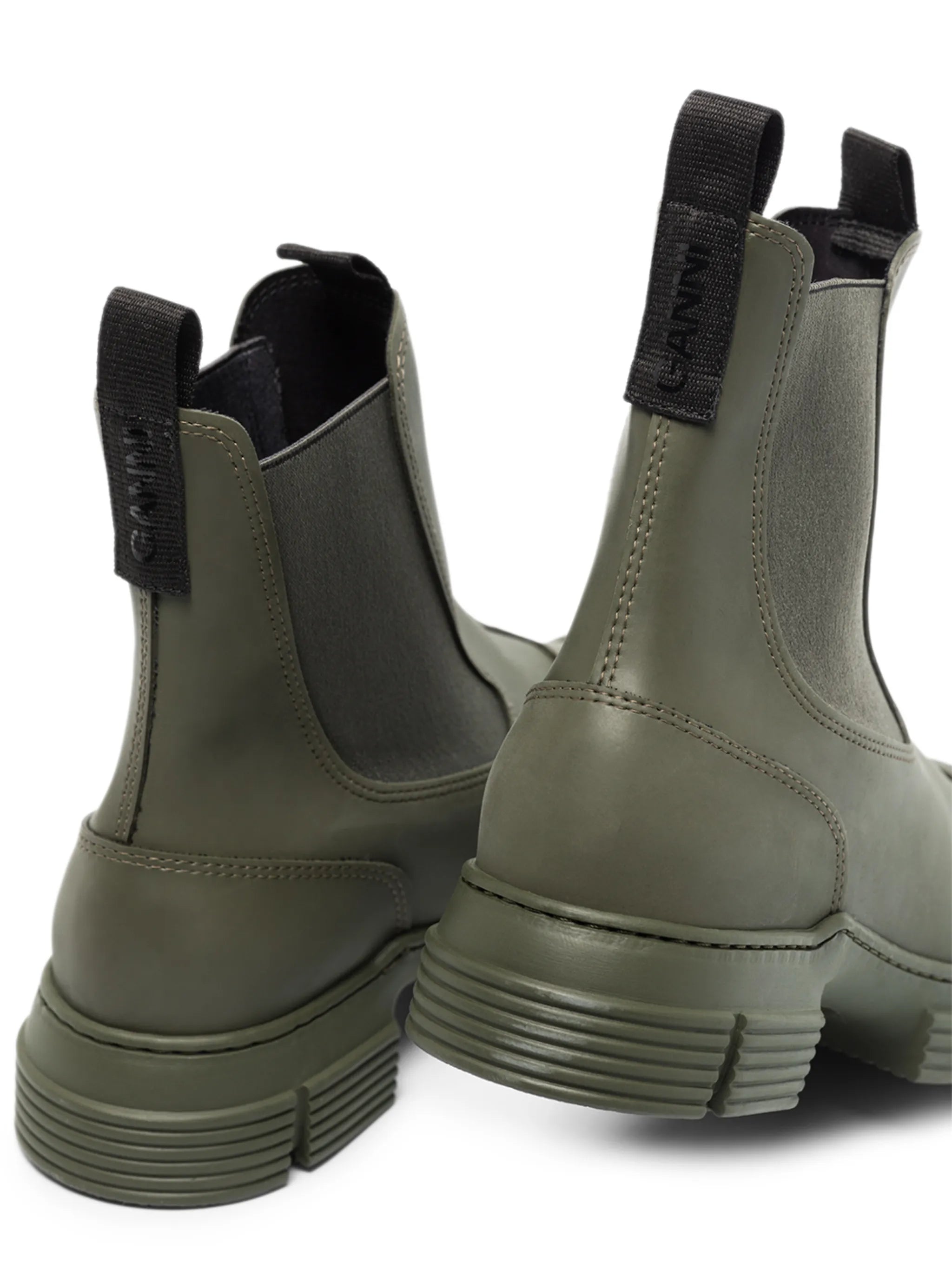 chunky sole Chelsea boots