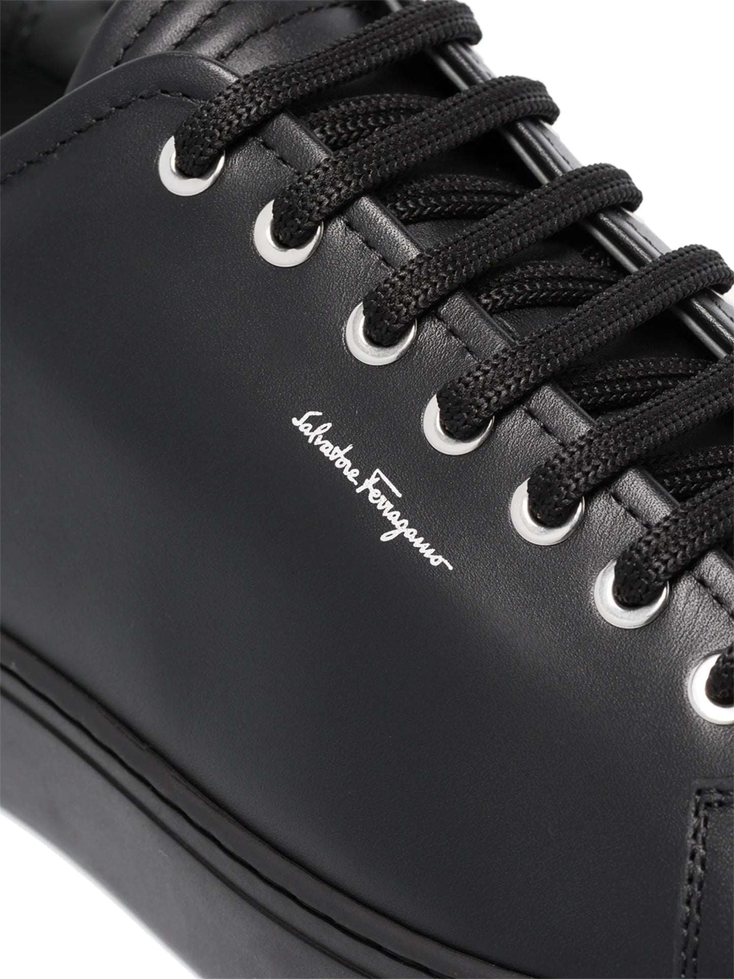 Cube leather sneakers