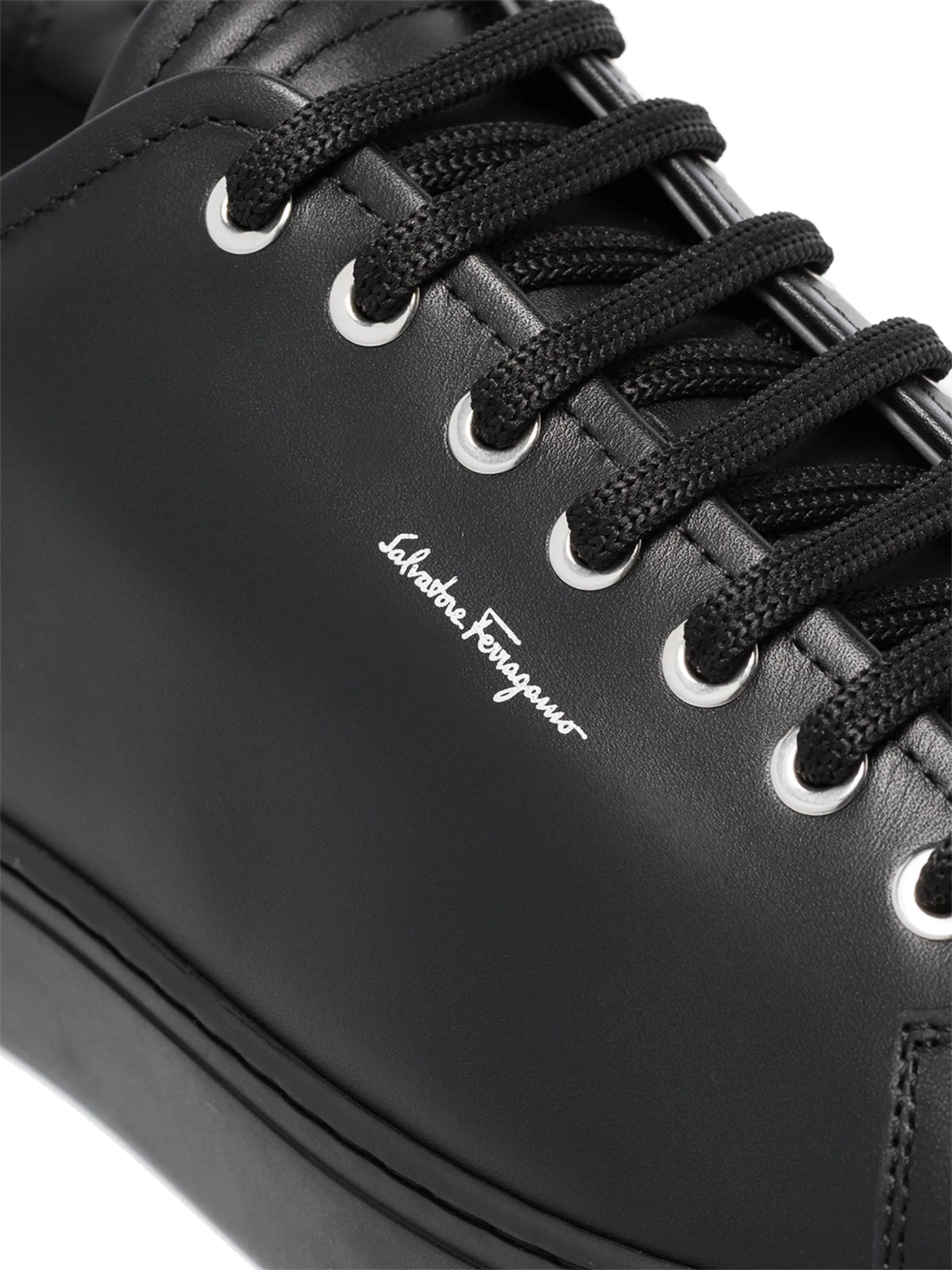 Cube leather sneakers