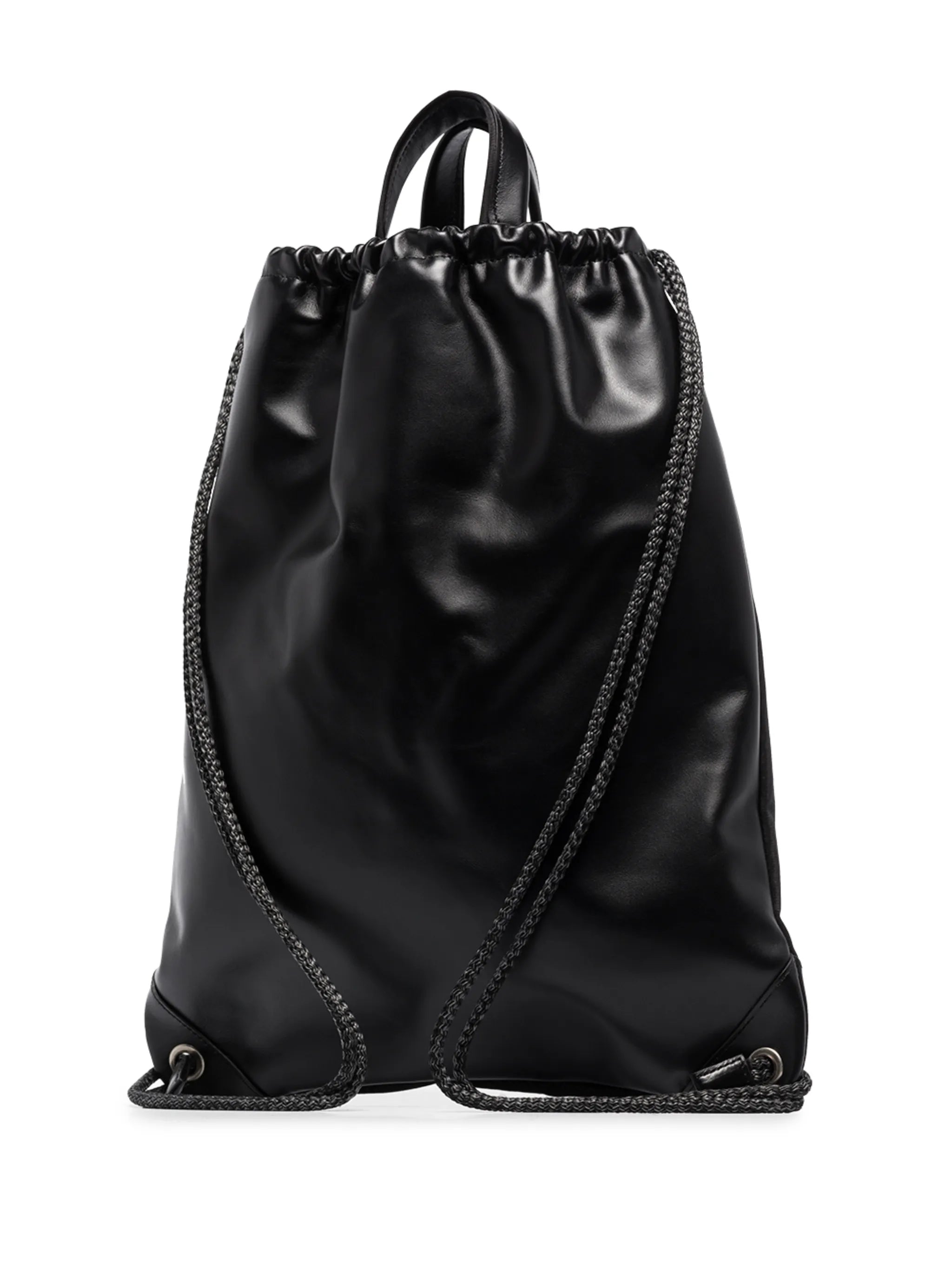 lizard-skin effect drawstring backpack