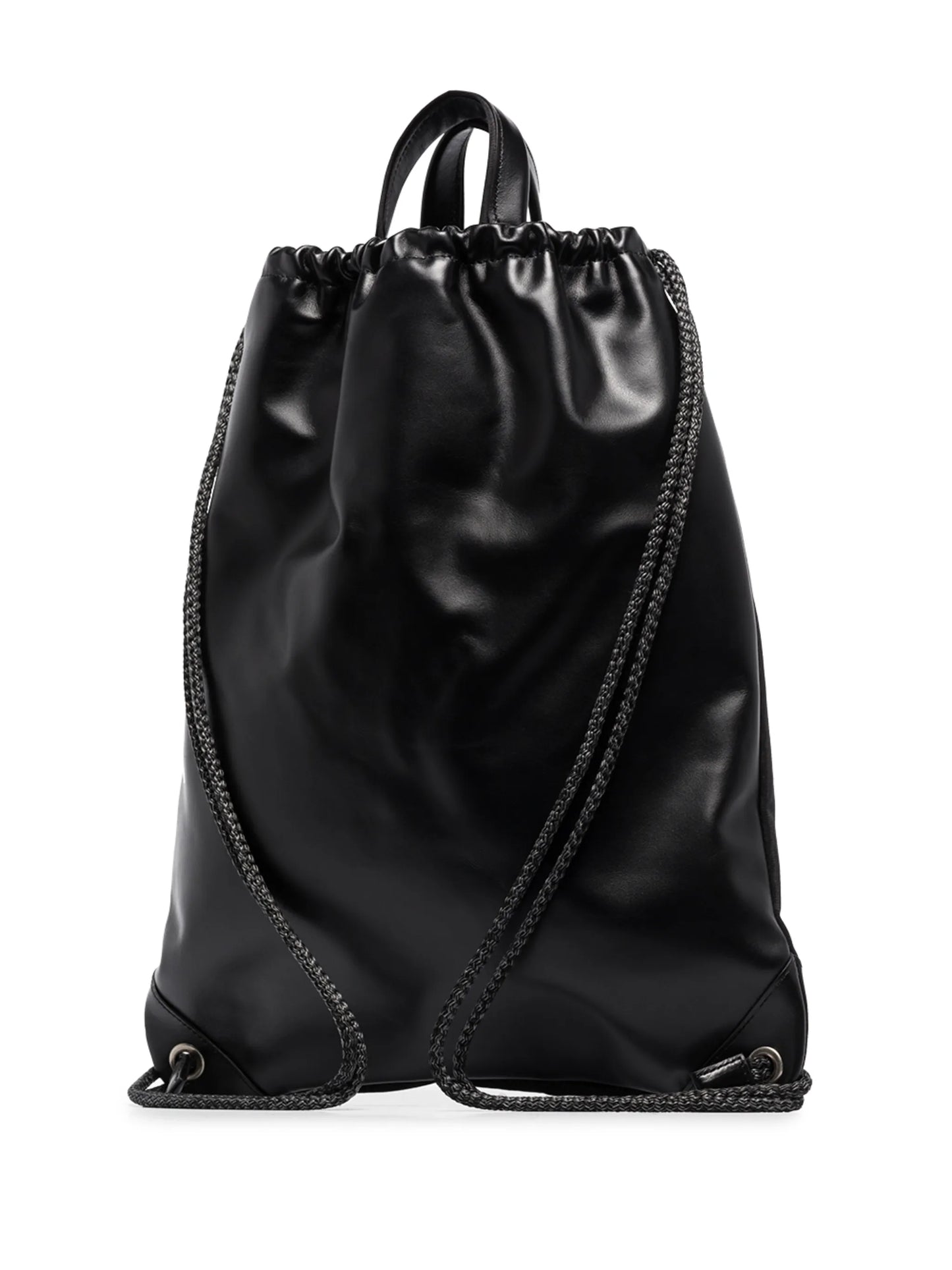 lizard-skin effect drawstring backpack