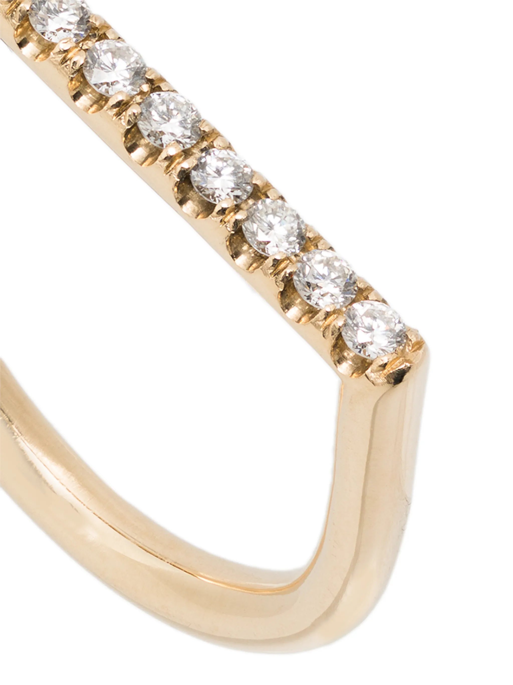 14kt yellow gold diamond ring