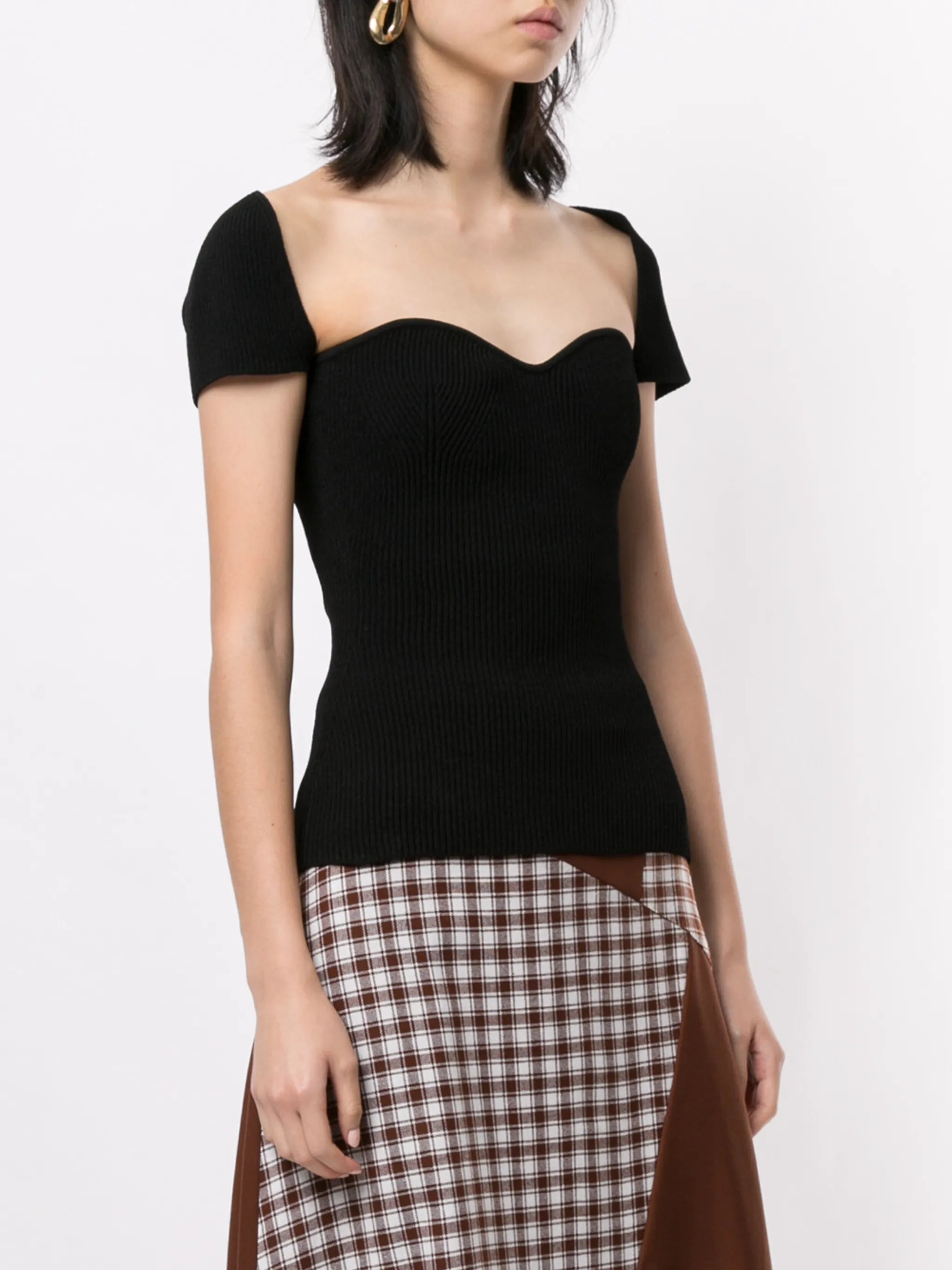Ista ribbed top