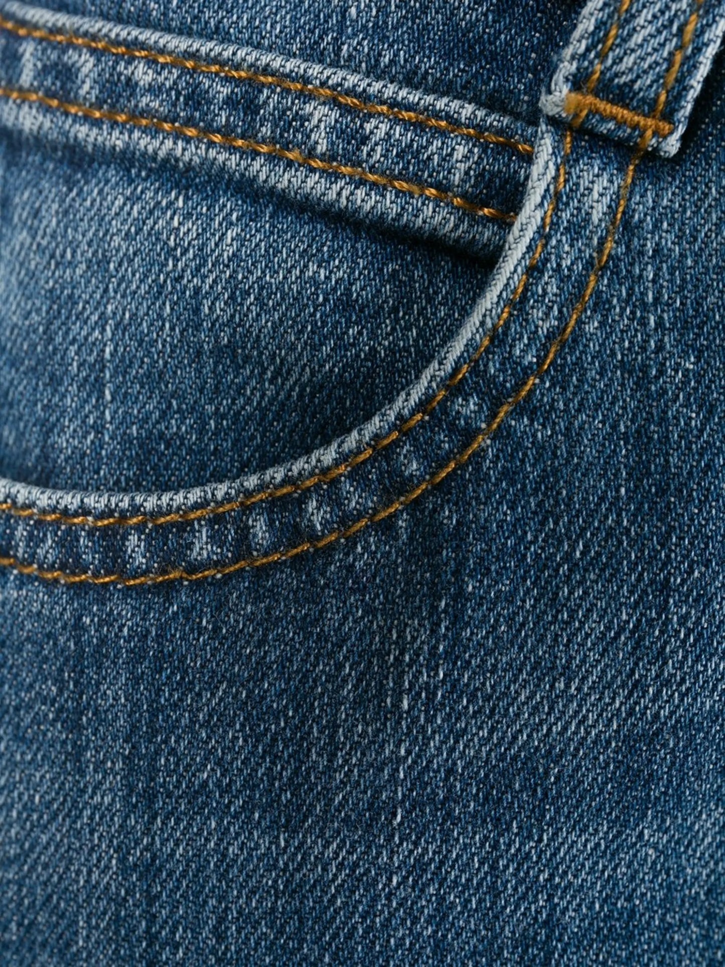 logo-stripe cropped jeans