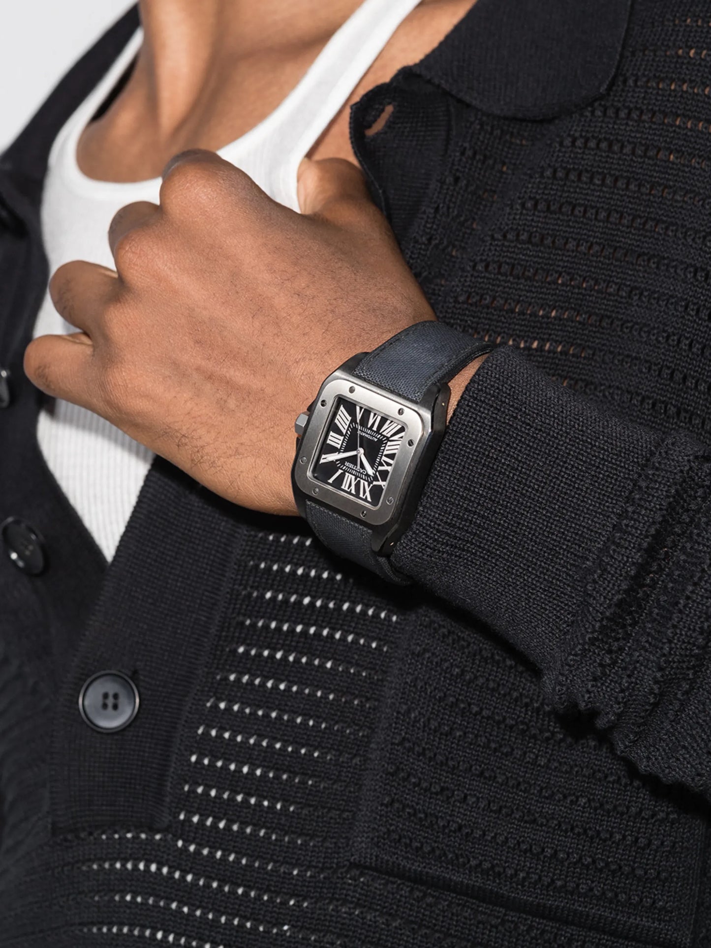 Cartier Santos 100 35mm