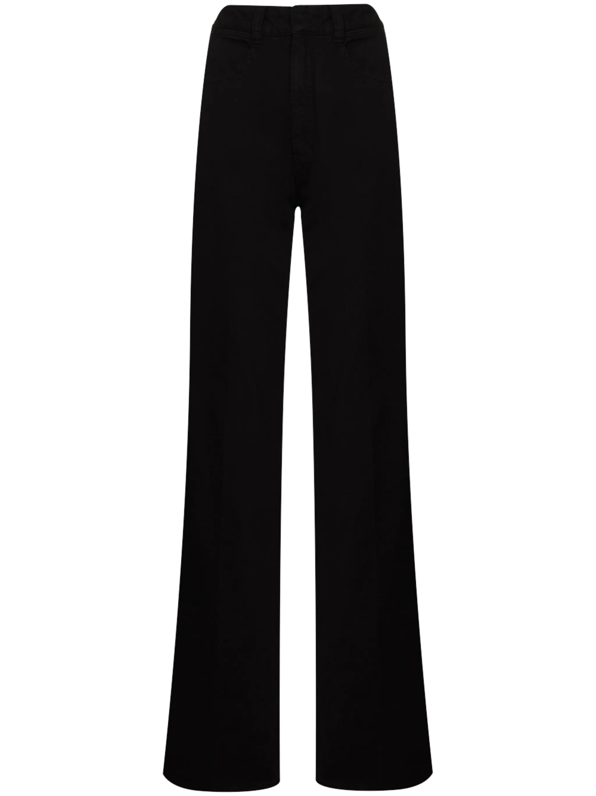 high waist straight leg jeans