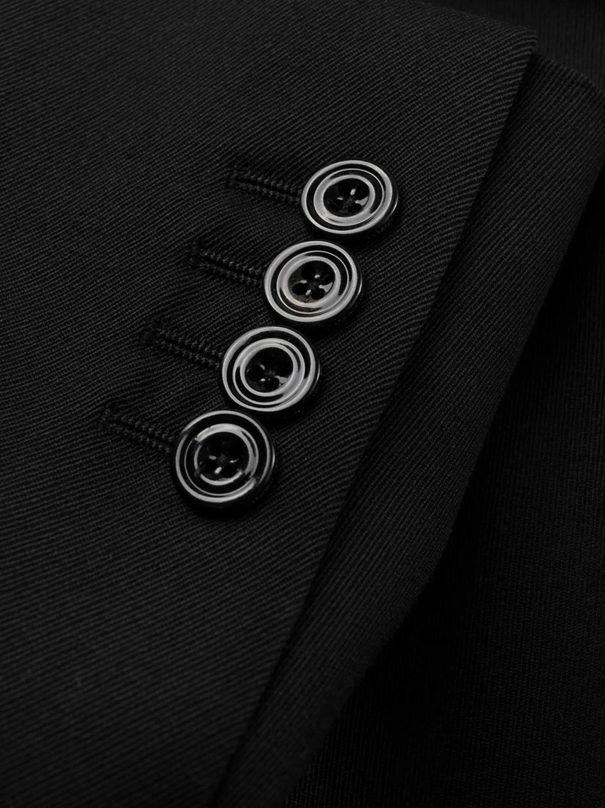single-breasted cavalry twill coat