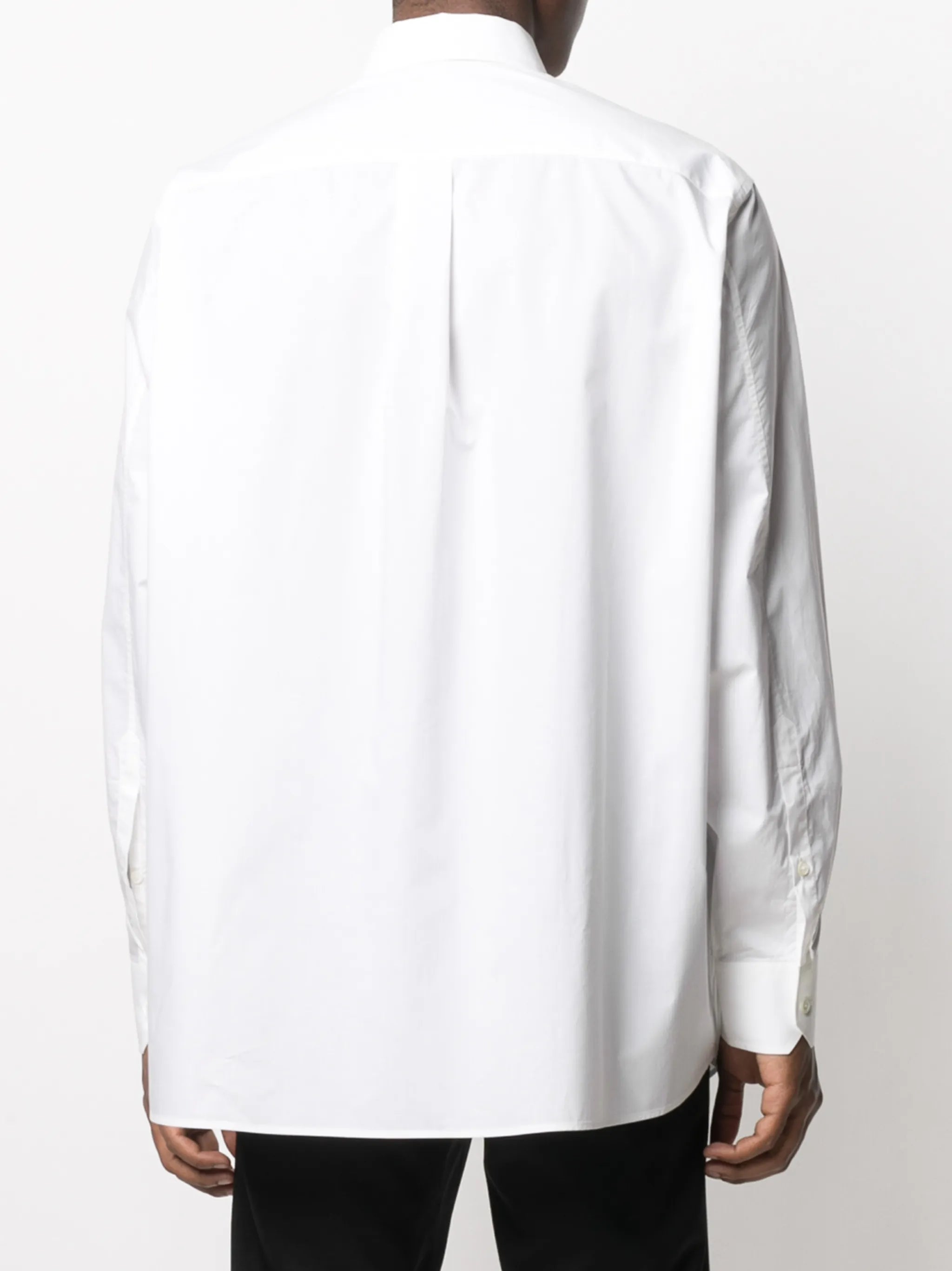floral motif shirt