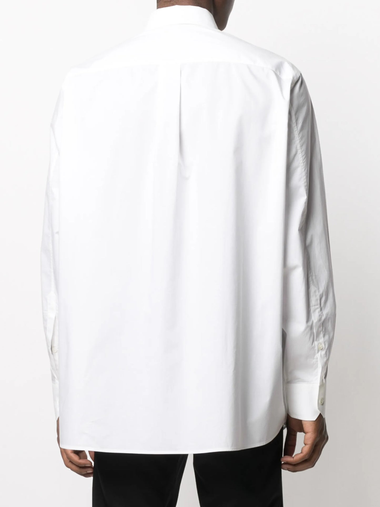 floral motif shirt