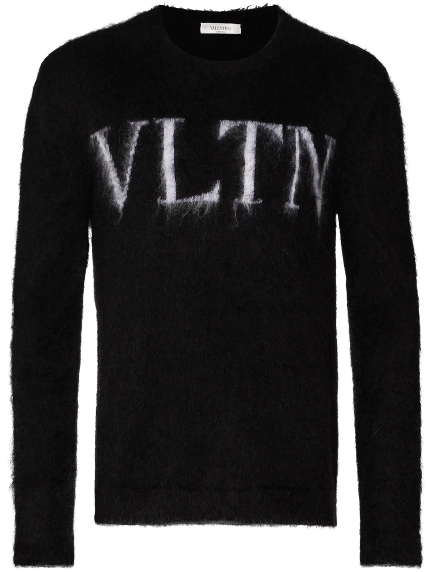 VLTN intarsia-knit logo jumper