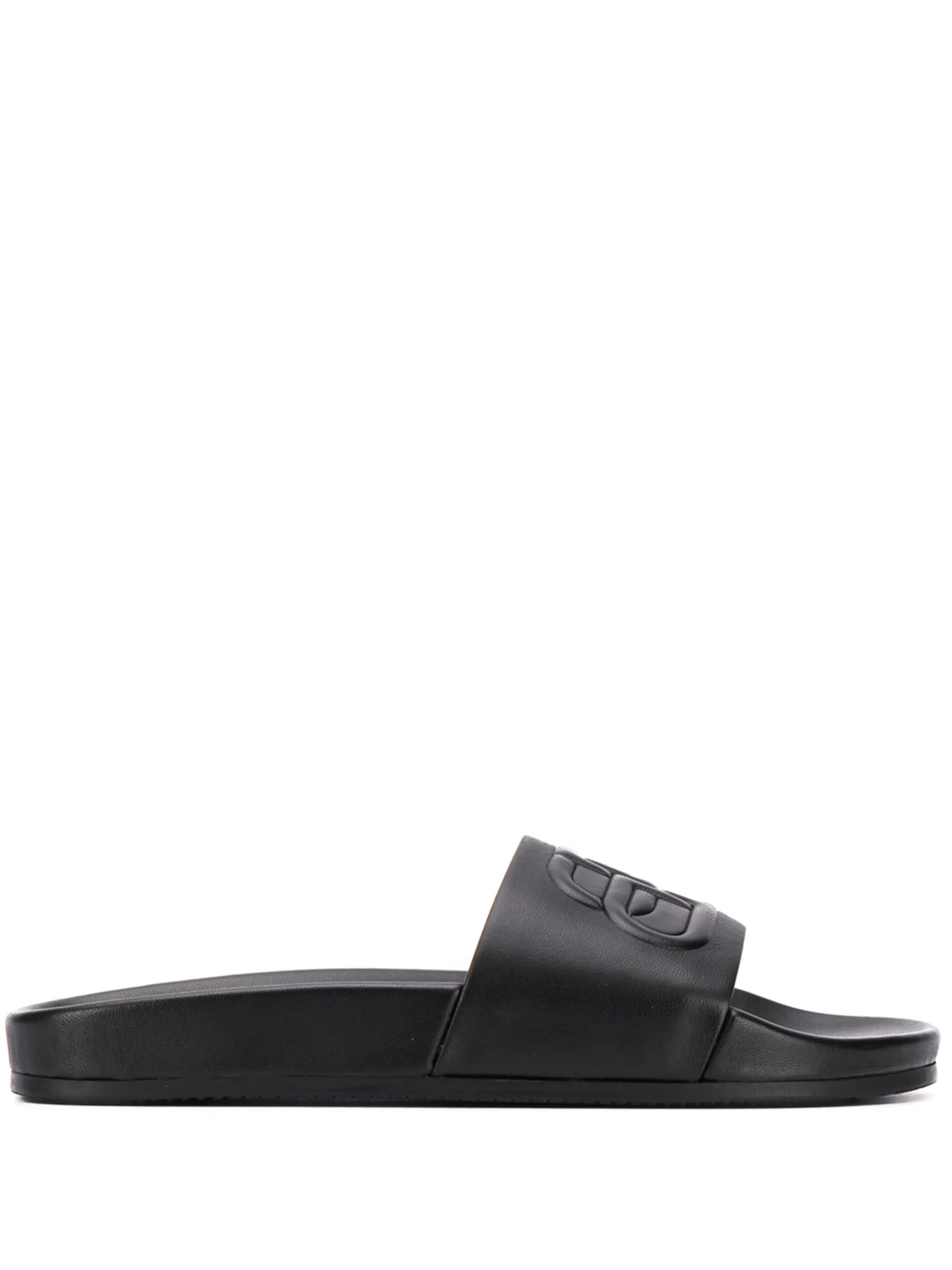 BB embossed logo slides