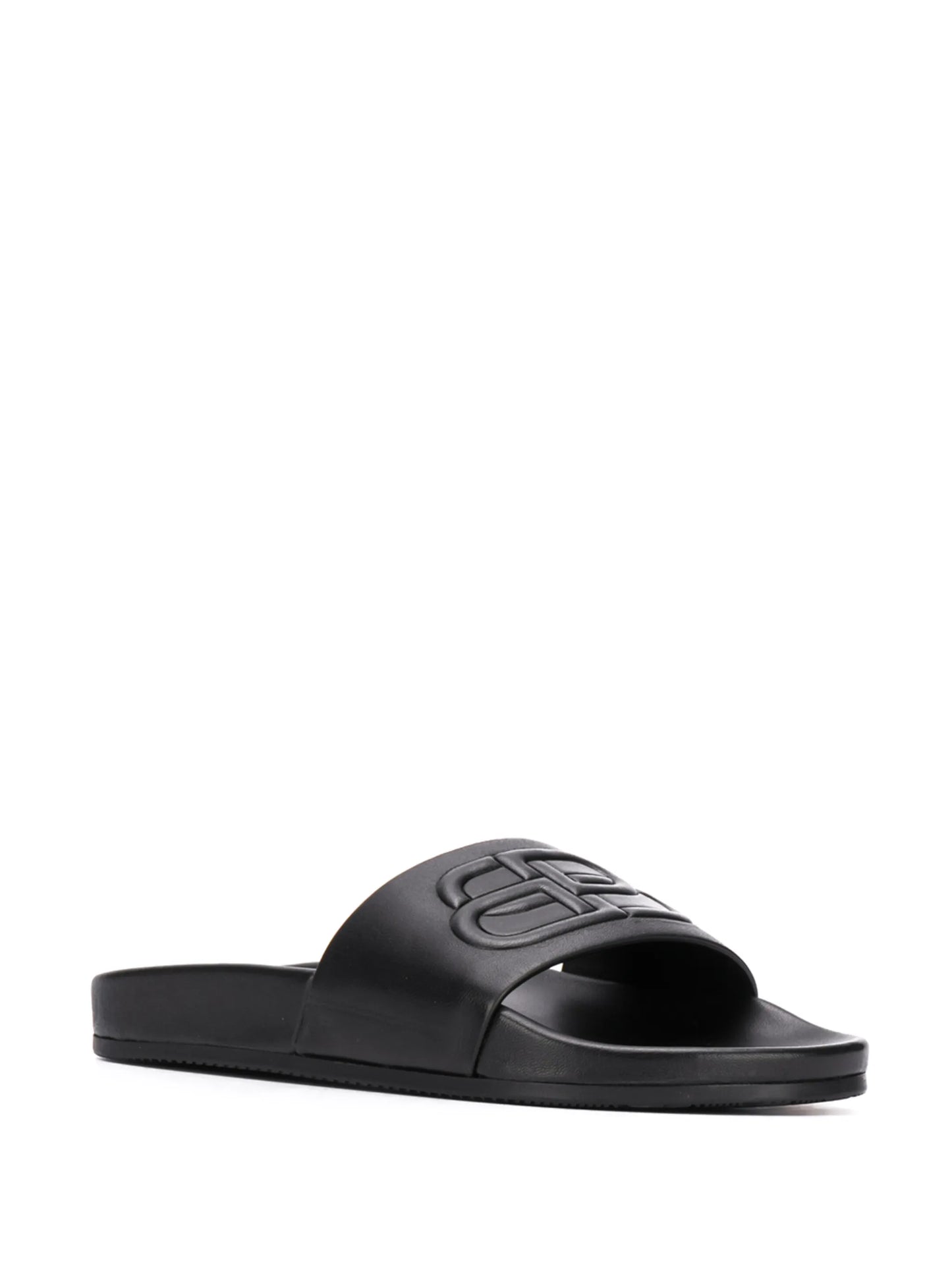 BB embossed logo slides