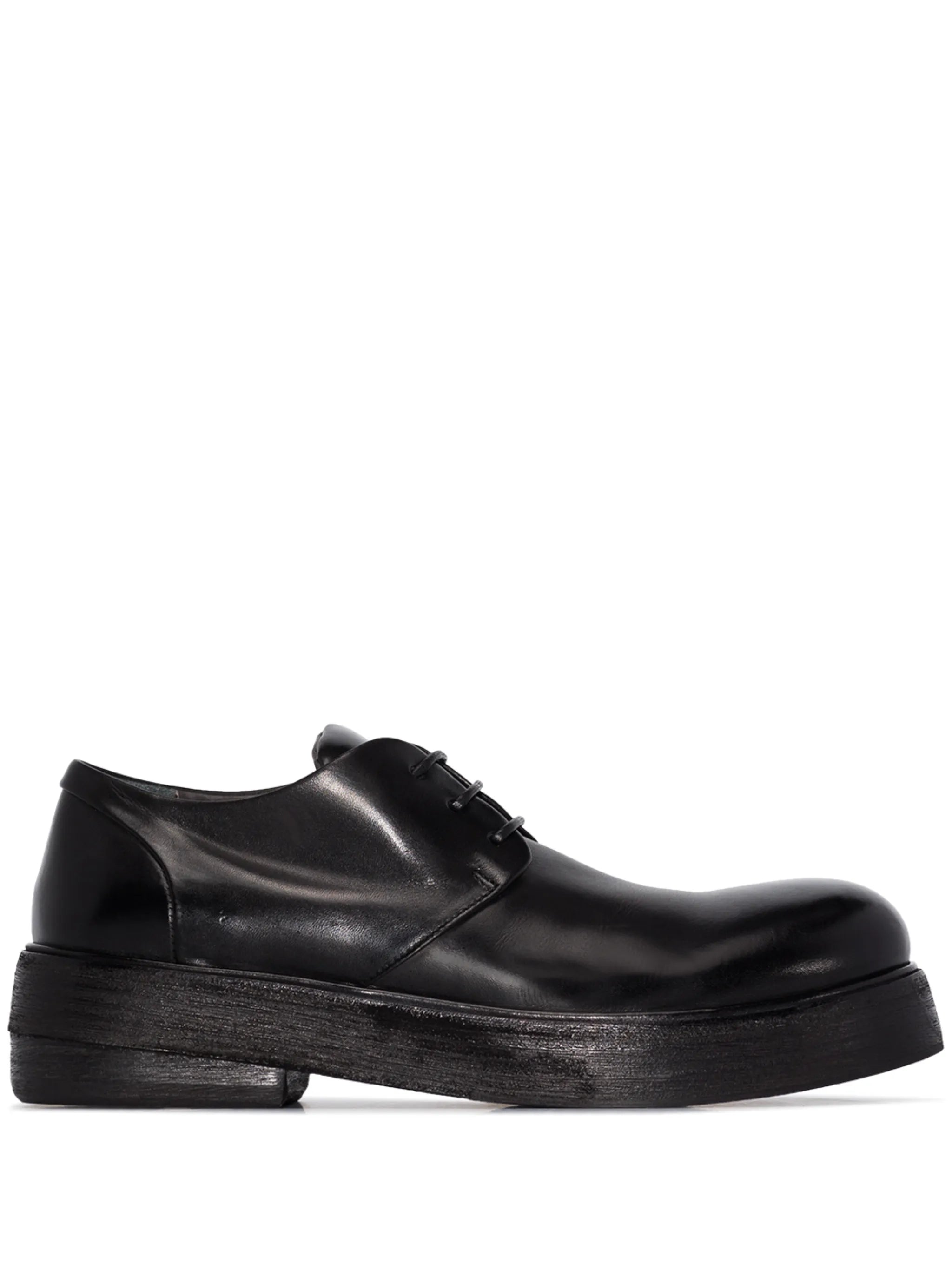 flat chunky Derby shoes