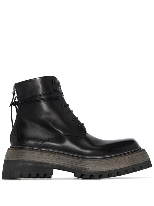 chunky combat boots