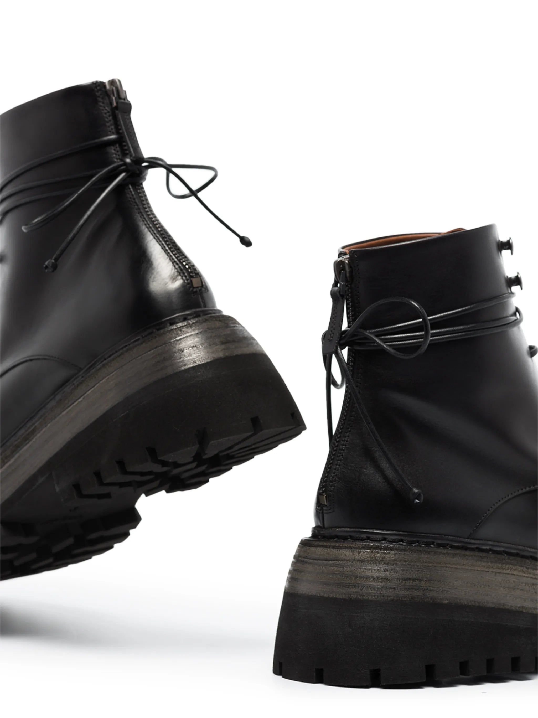 chunky combat boots