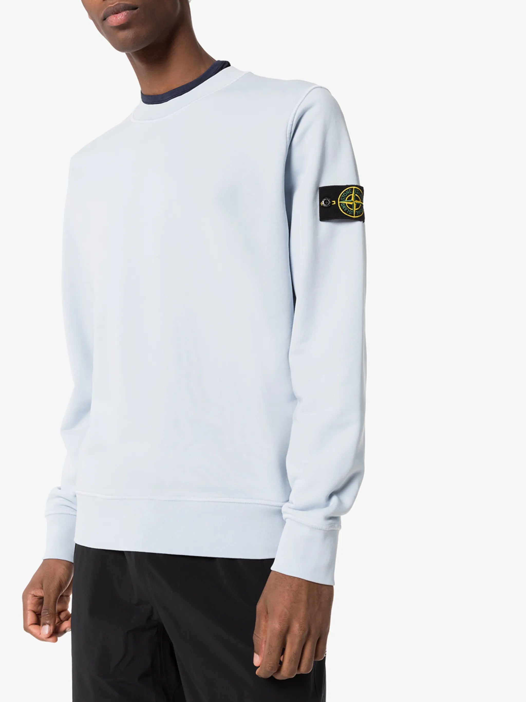 logo patch sweatshirt