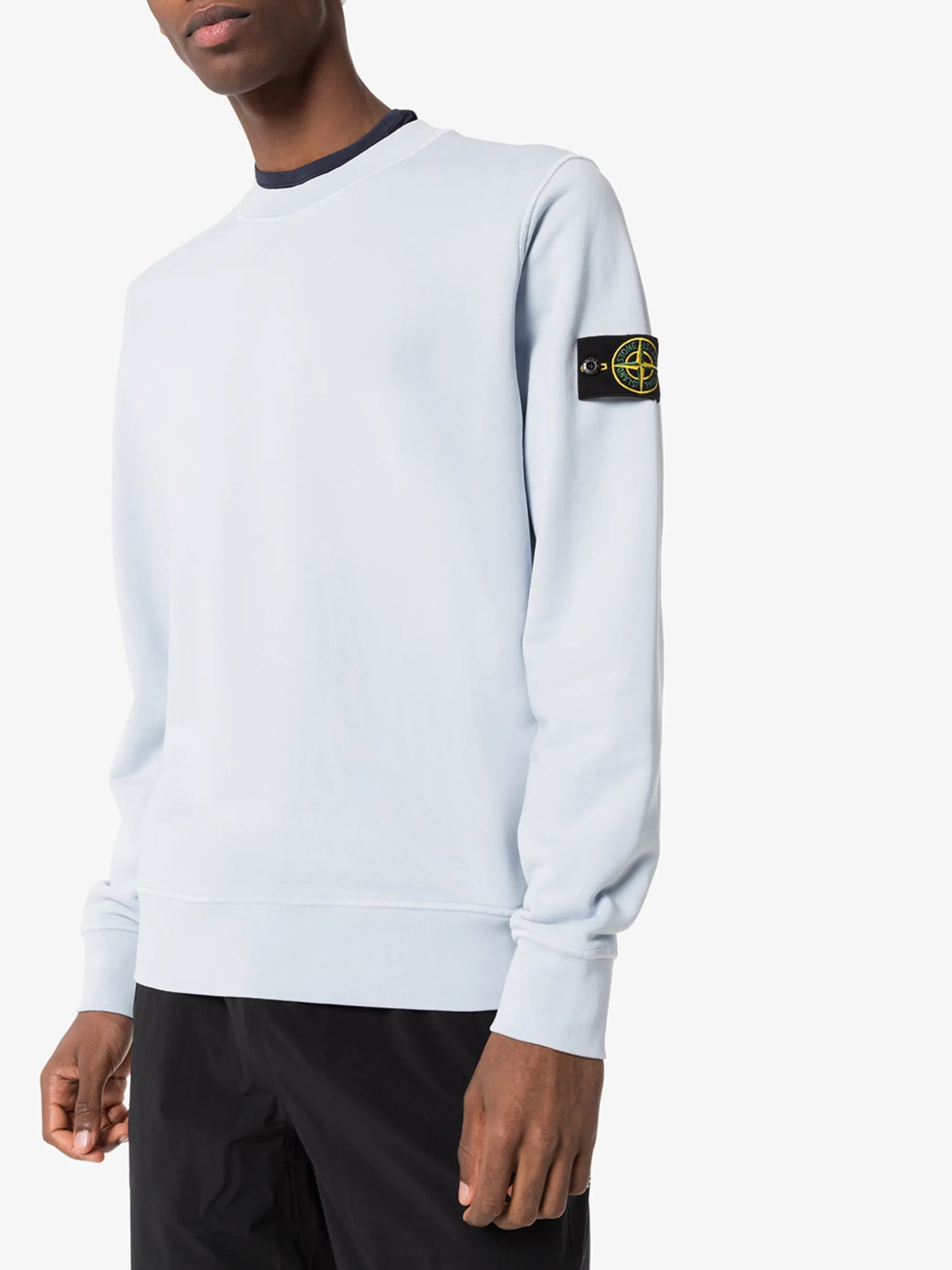 logo patch sweatshirt