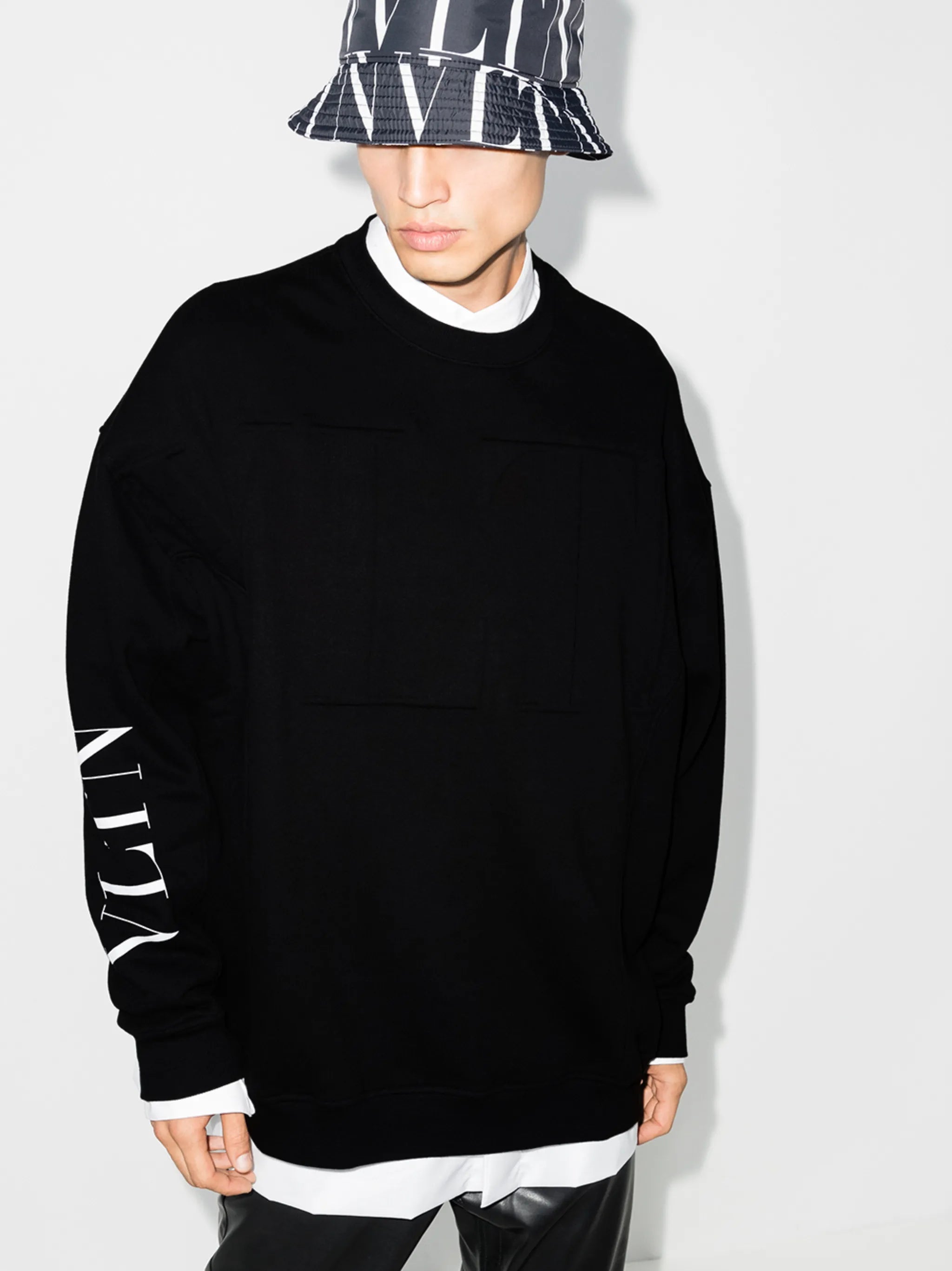 VLTN logo-print sweatshirt